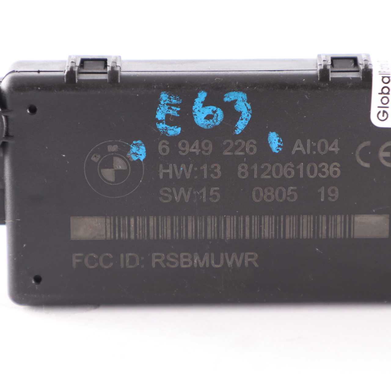 2 x BMW E63 E64 DWA Tür alarm anlage Modul Steuergerät Satz 6949226