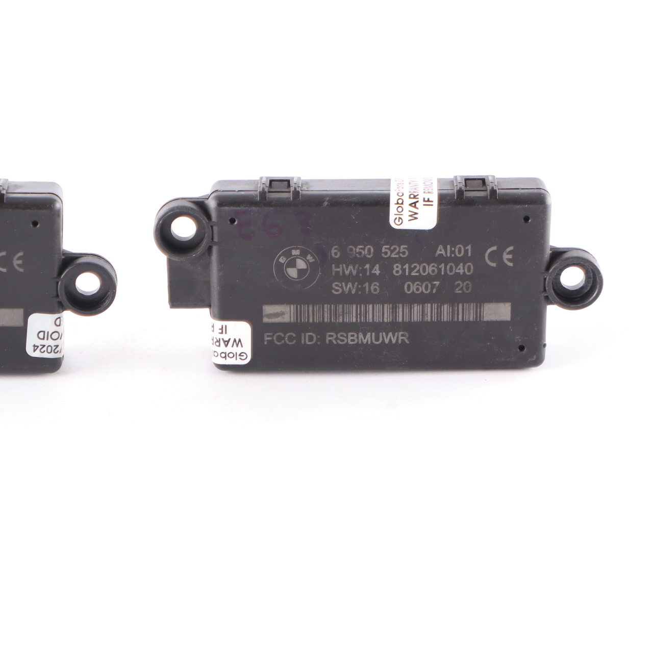 2 x BMW E63 E64 E93 Alarm anlage Modul Sensor DWA Steuergerät Set 6950525