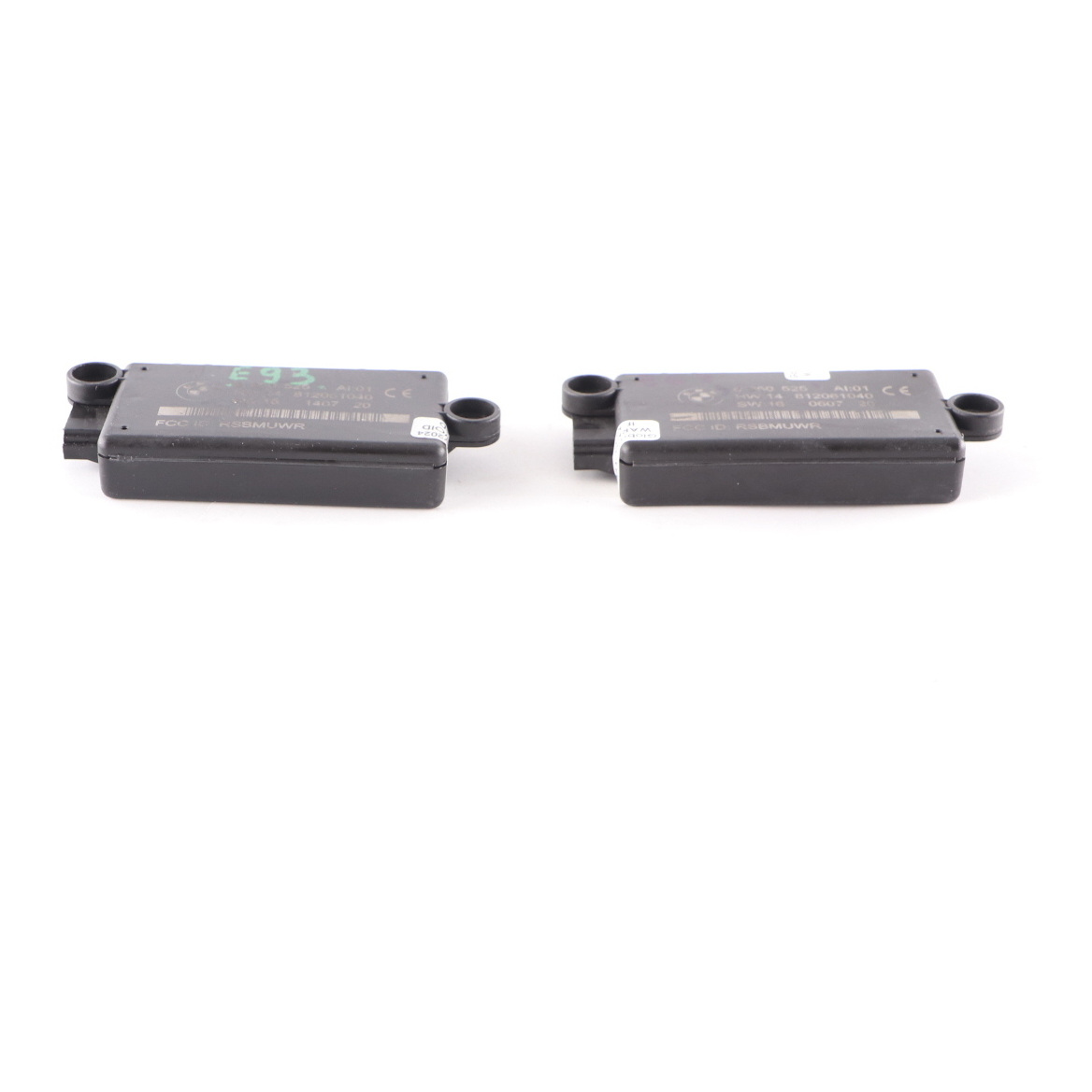 2 x BMW E63 E64 E93 Alarm anlage Modul Sensor DWA Steuergerät Set 6950525