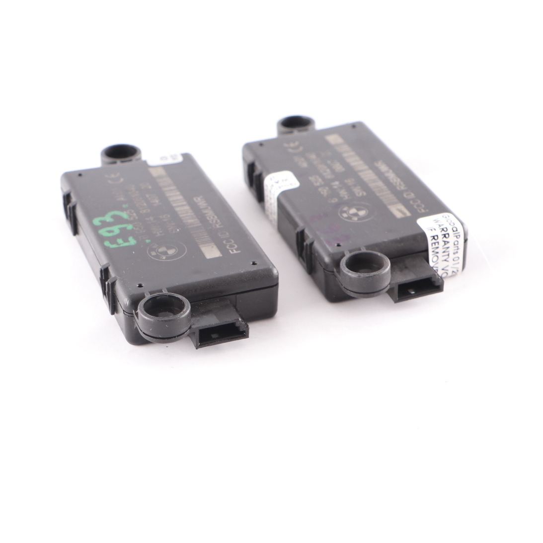 2 x BMW E63 E64 E93 Alarm anlage Modul Sensor DWA Steuergerät Set 6950525