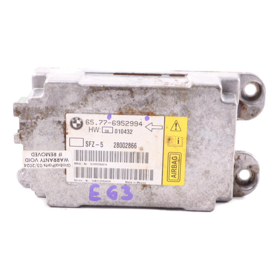 Luftmodul BMW E60 E63 Steuergerät Mitte Sensor ECU 6952994