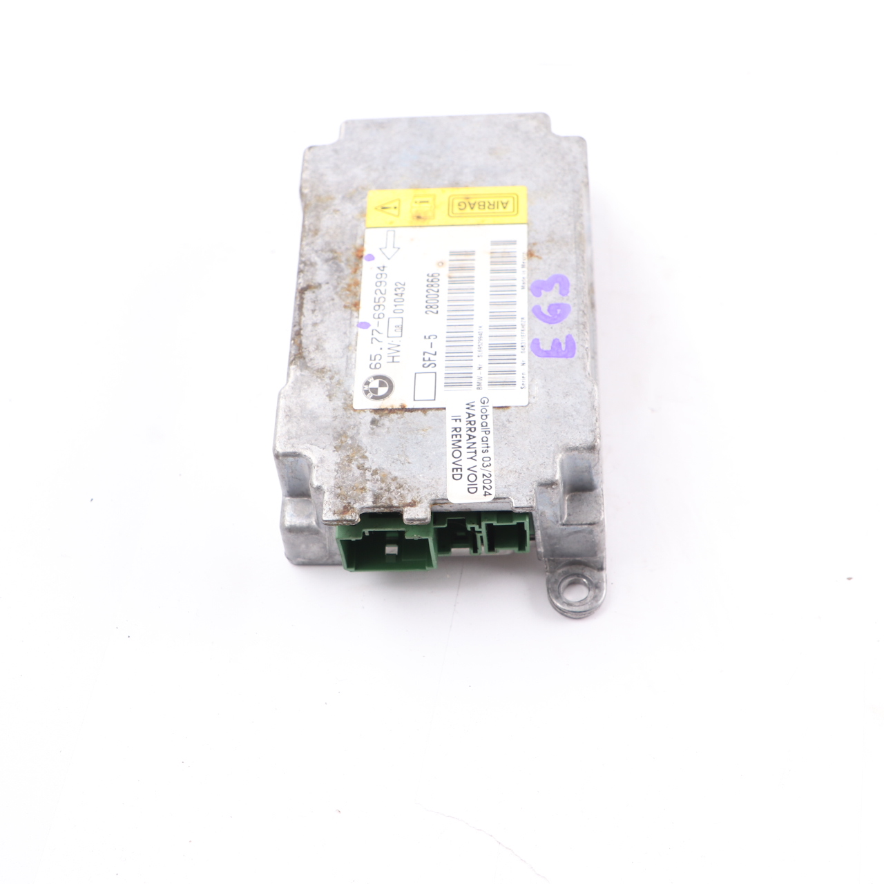 Luftmodul BMW E60 E63 Steuergerät Mitte Sensor ECU 6952994