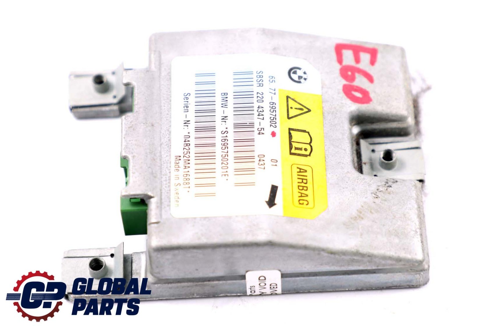 BMW E60 E61 E63 Sensor B-Säule Airbag Rechts 6957502