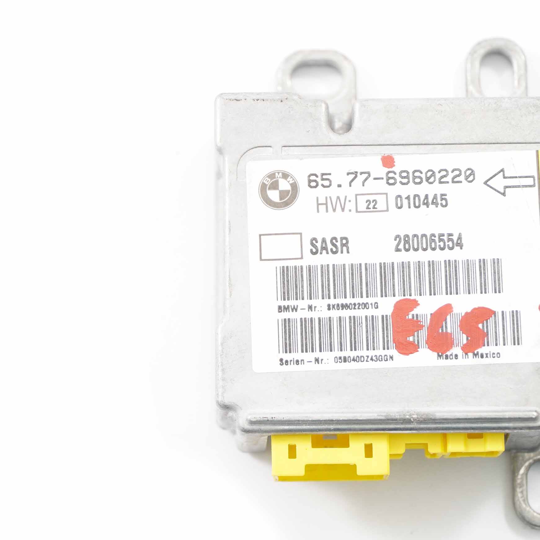 Airbagmodul BMW E65 E66 Airbag A-Säulen-Sensor rechts Steuergerät 6960220