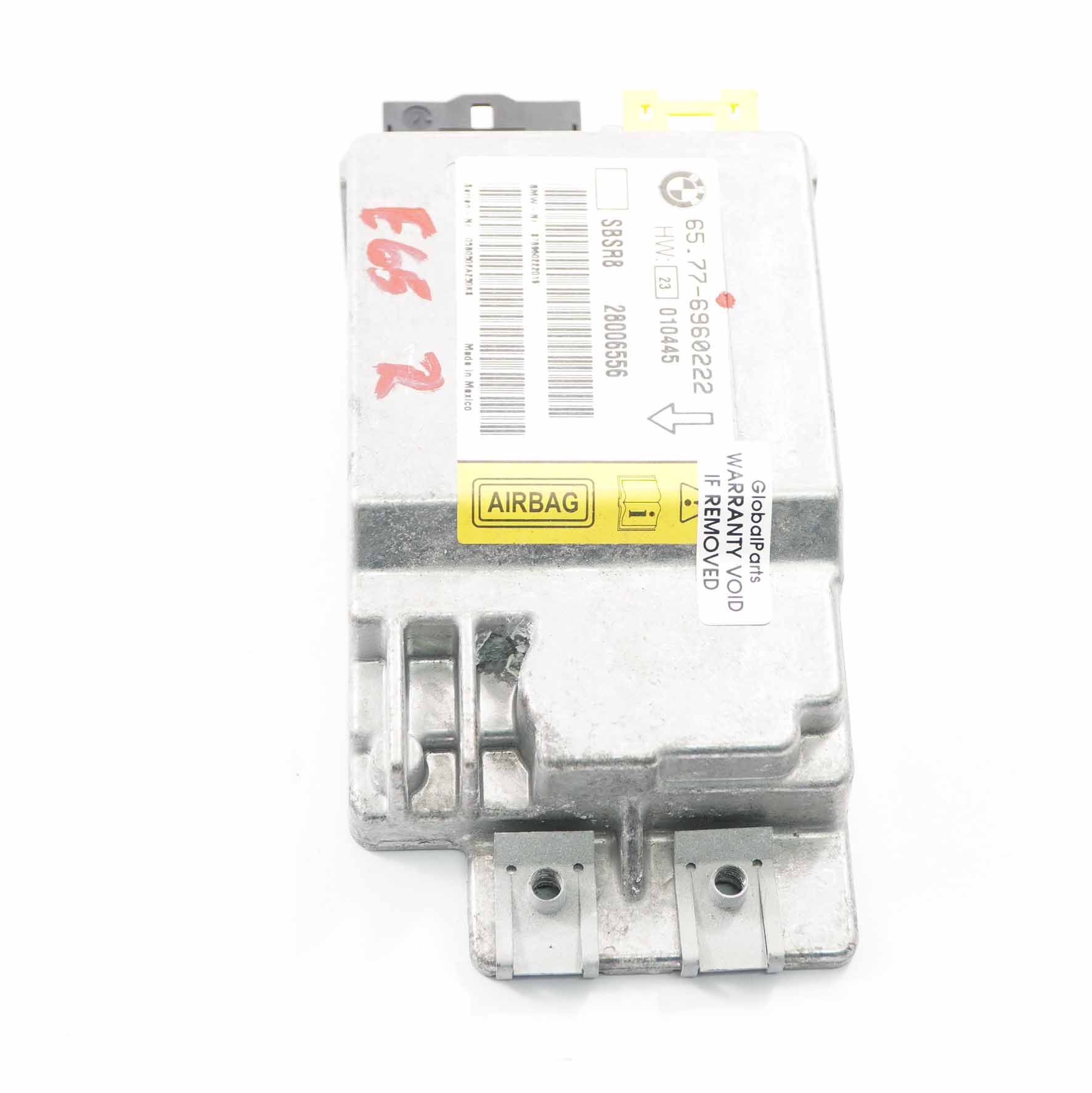 Airbag Modul BMW E65 E66 Sensor B-Säule Rechts Steuergerät Airbag 6960222