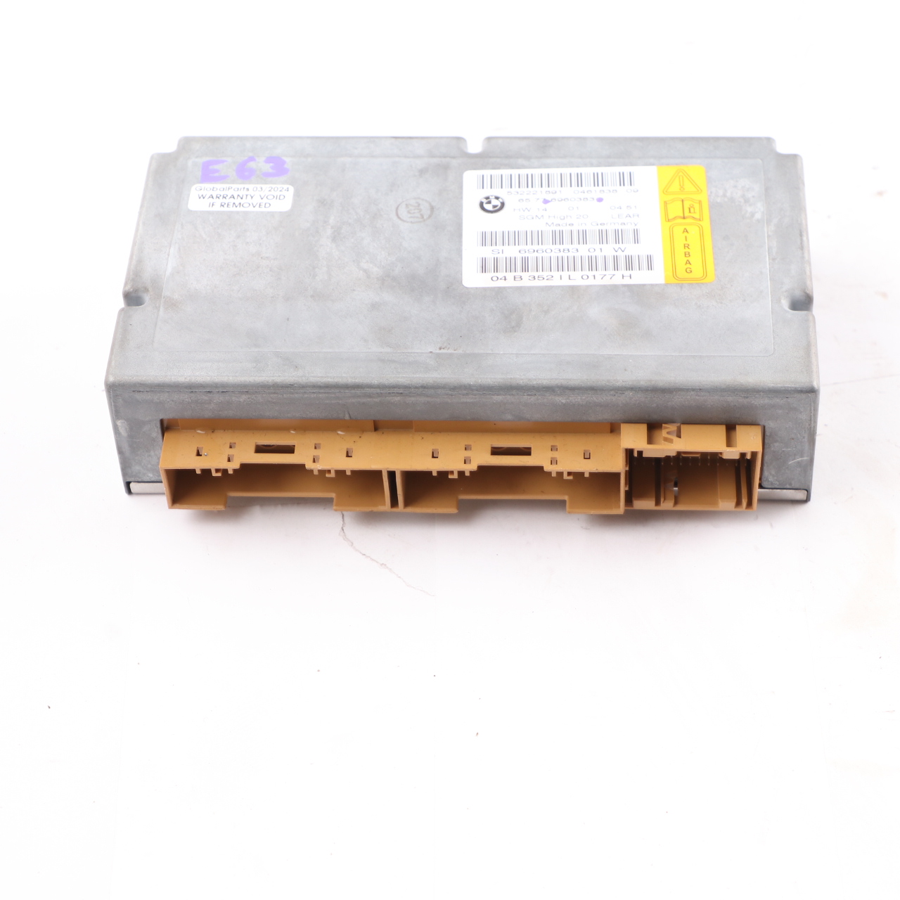 Luftmodul BMW E60 E61 E63 Gateway High Steuergerät ECU 6960383