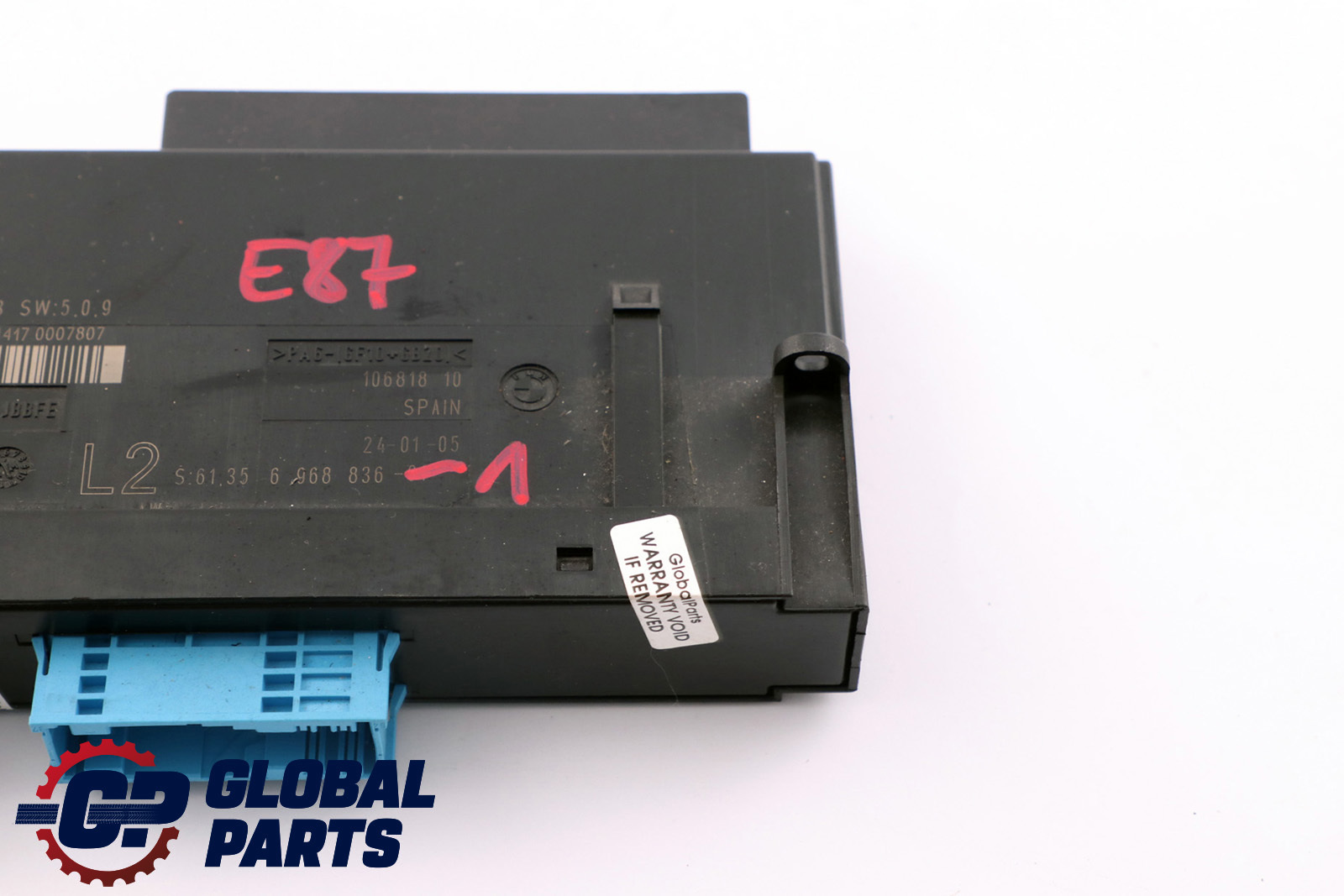 BMW e87 ECU Steuergerät Komfortsteuergerät L2 61356968836 6968836