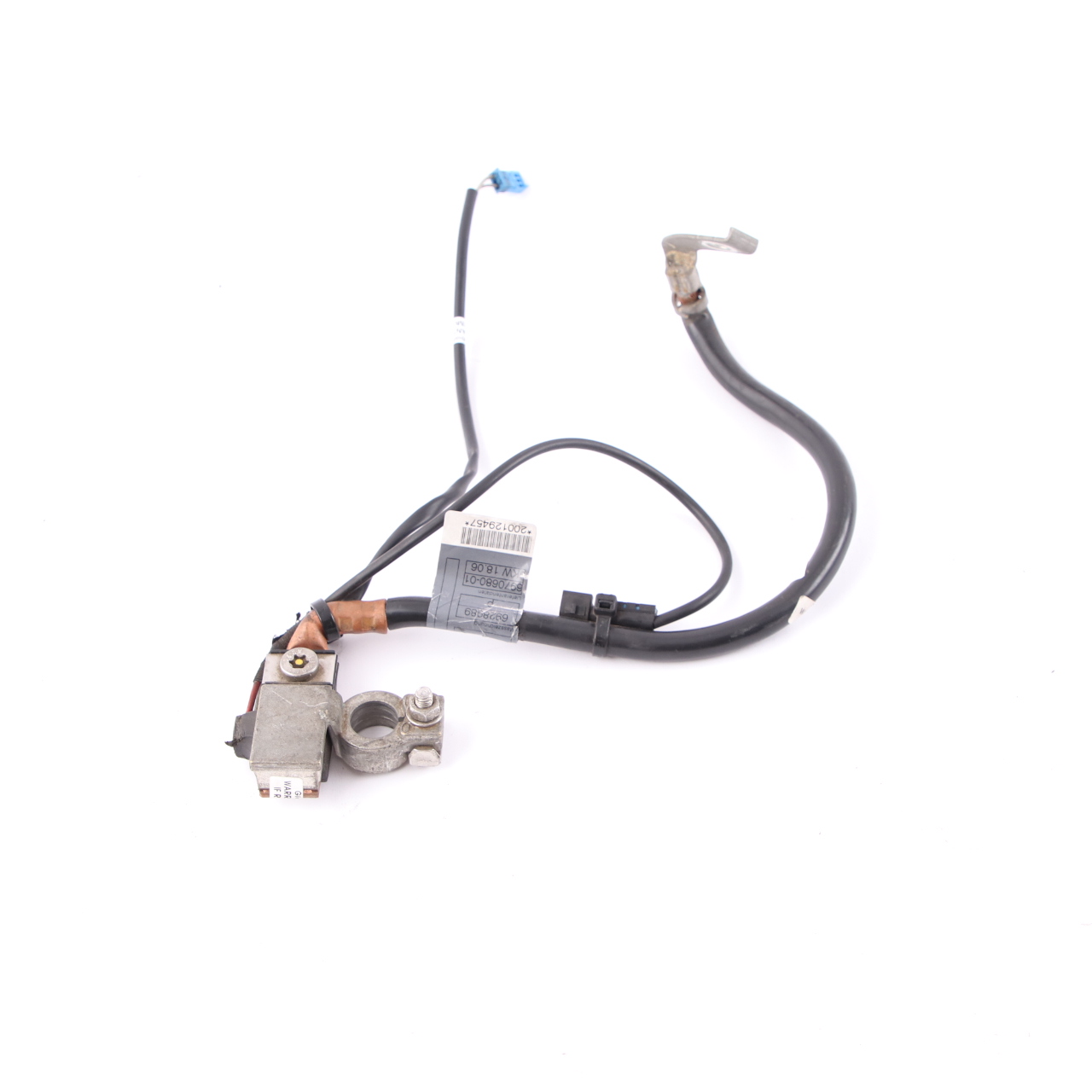 BMW E60 E60N LCI Batteriekabel Batterie Kabel Minus Massekabel IBS 9132249