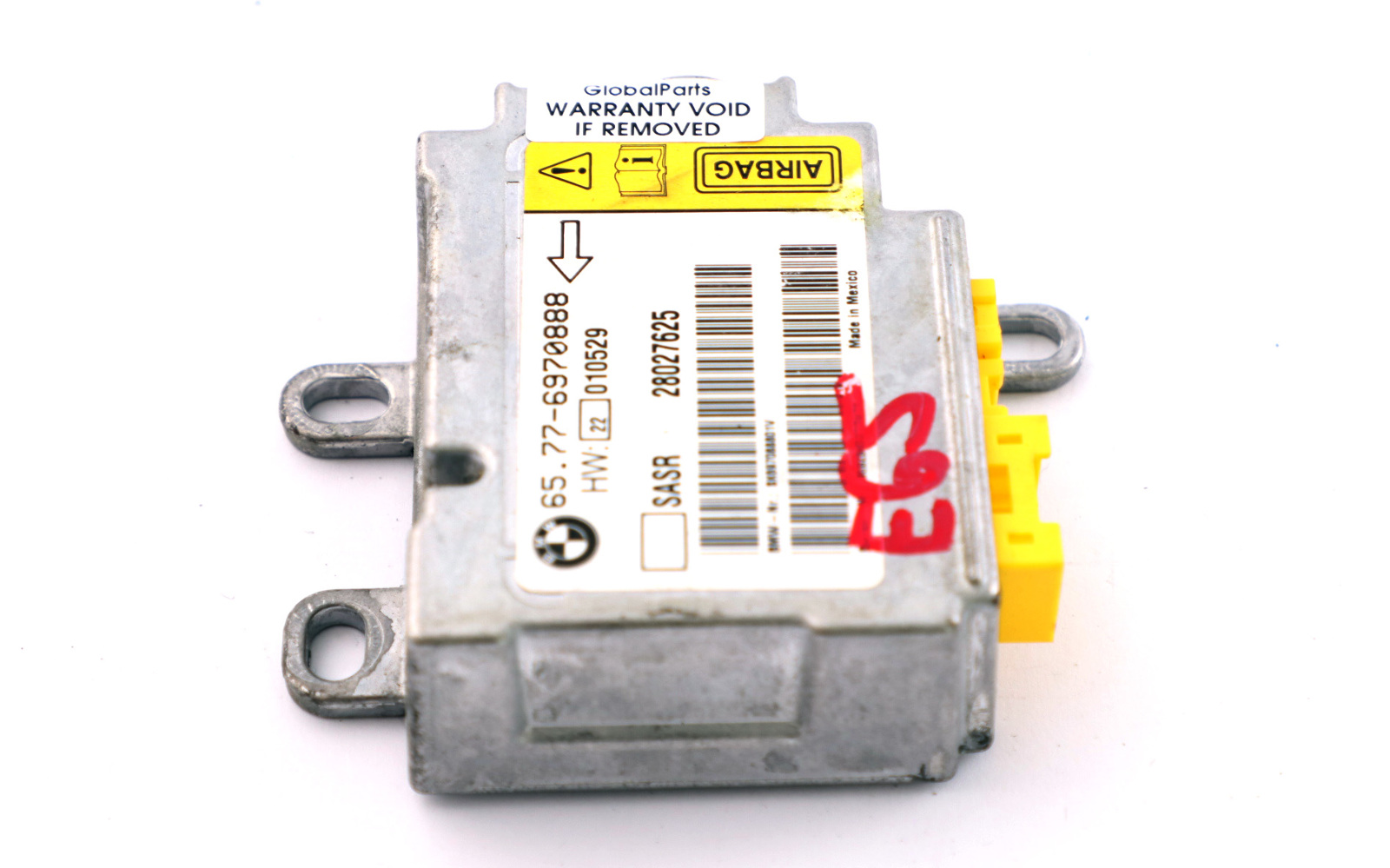 BMW 7 er E65 E66 E67 A-Säule Rechts Sensor Steuergerät 6970888