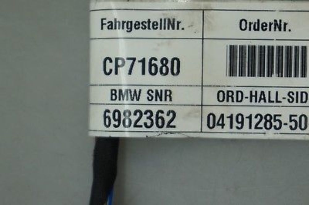 BMW 5 er E60 E61 Kabelsatz Tür hinten links rechts 6972611 982362