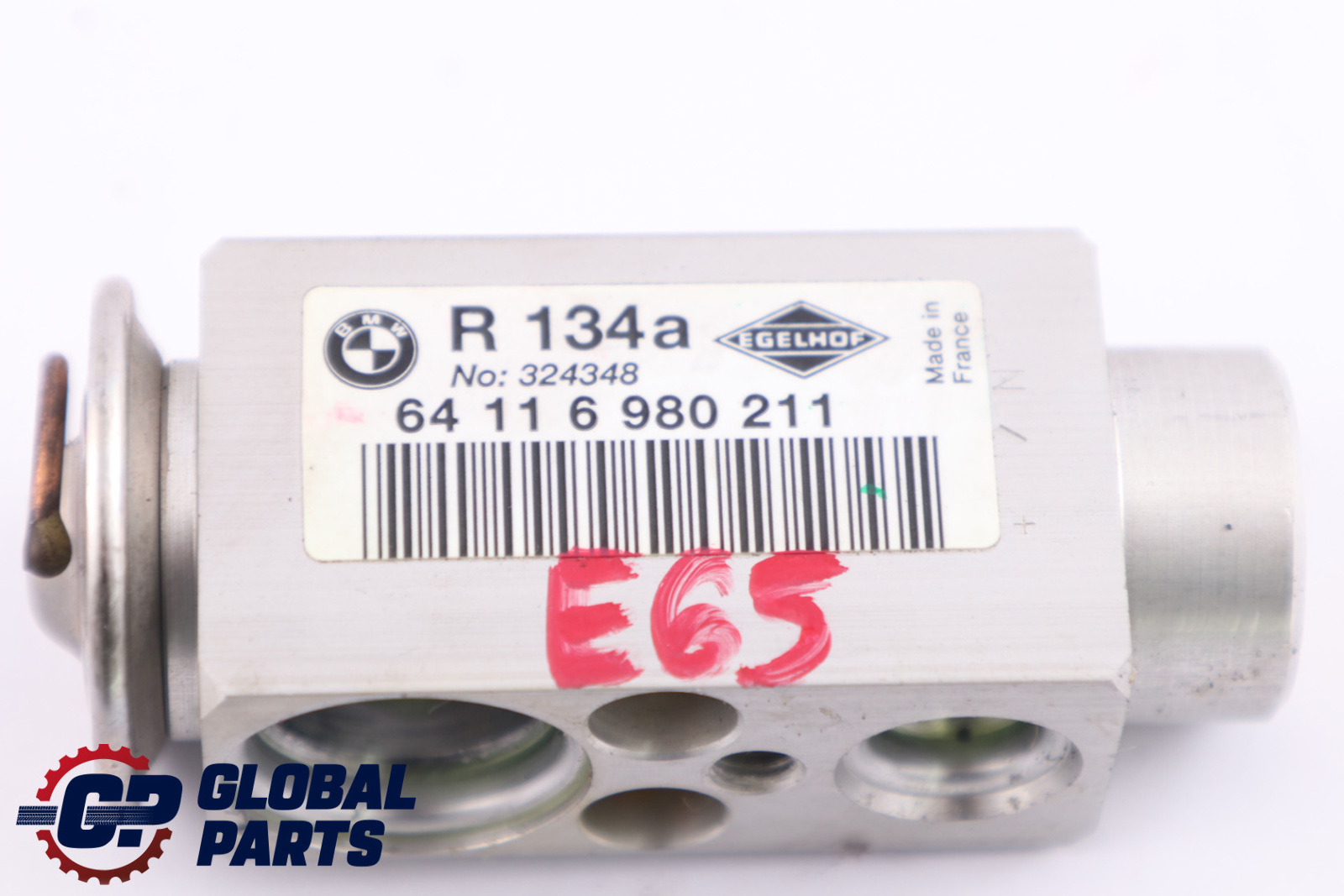 BMW 7 er E65 E66 Expansionsventil Verdampfer 6980211 64116980211