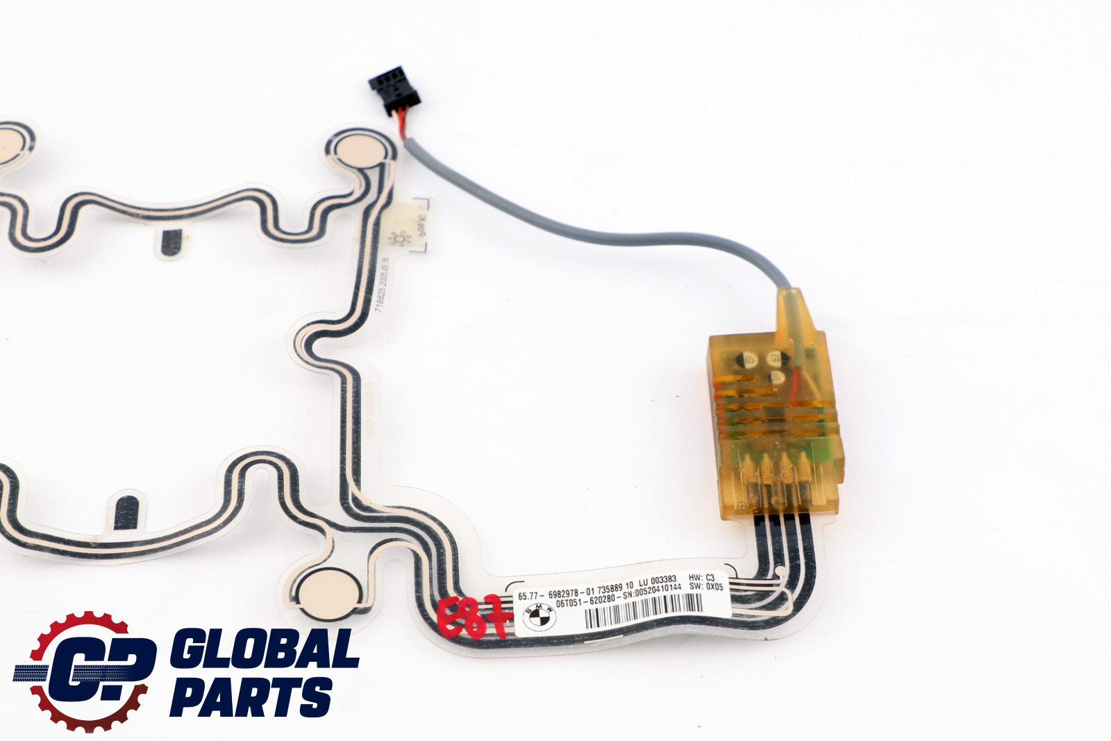 BMW E81 E82 E87 E88 E87N Sensormatte Beifahrersitzerkennung Vorne Sitz