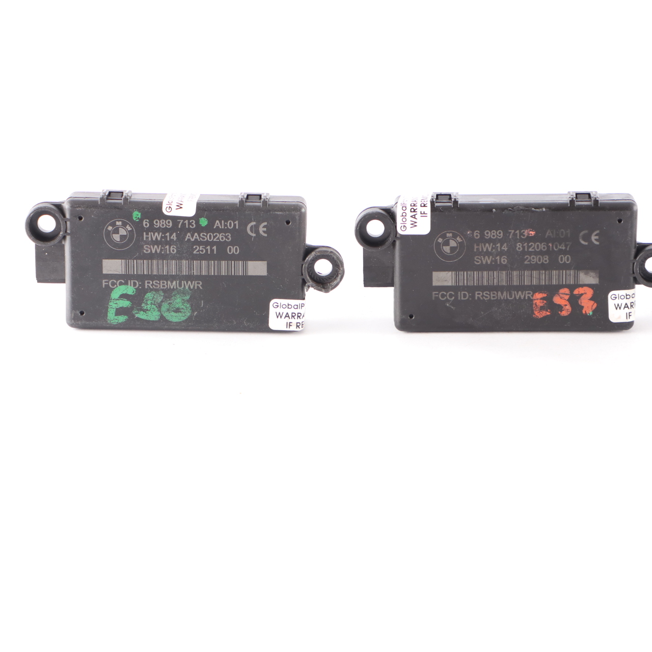 3 x BMW E88 E89 E93 Cabrio DWA Alarmanlage Modul 6989713