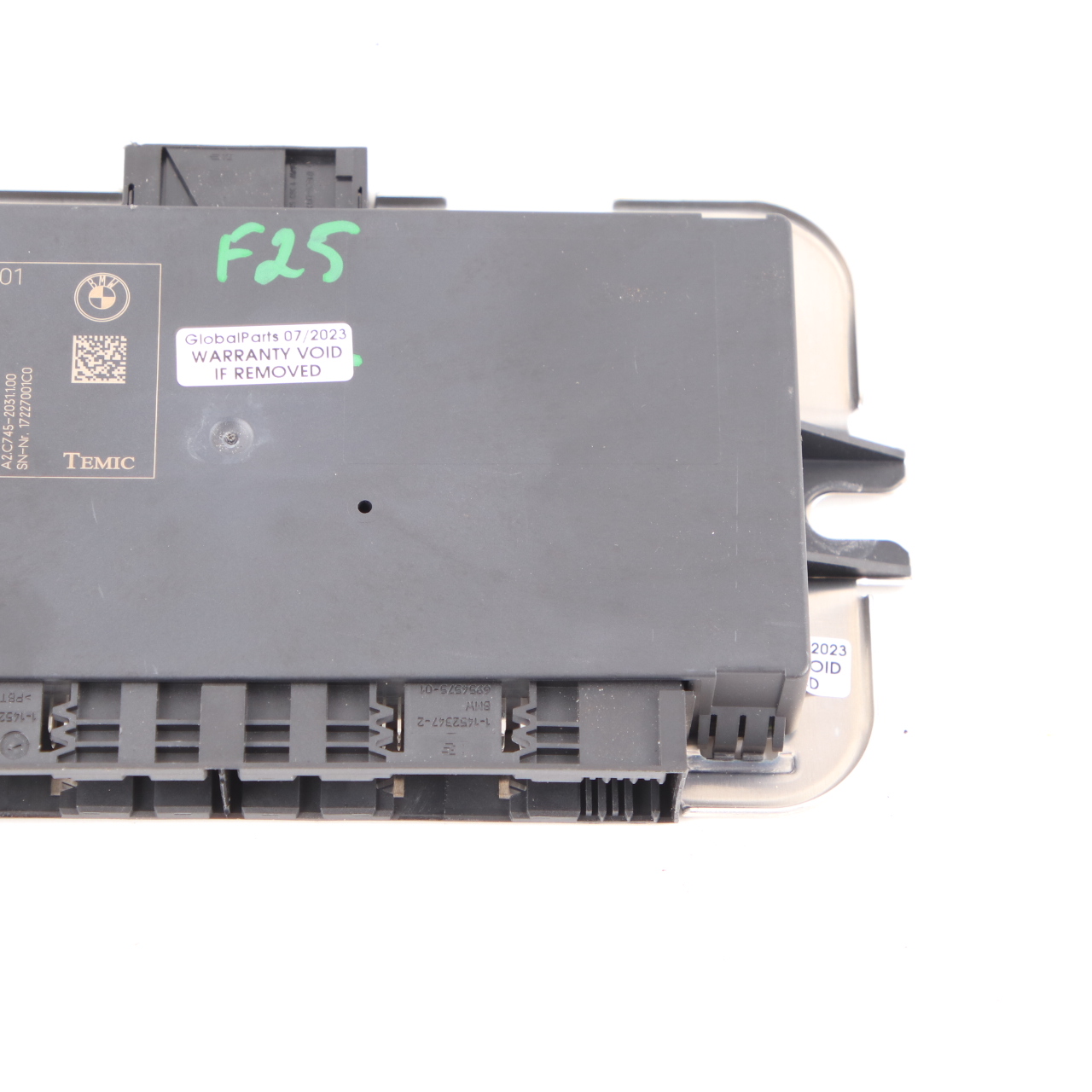 BMW F25 Fußraumlicht-Steuermodul ECU Einheit FRM3 TEMIC 6992955