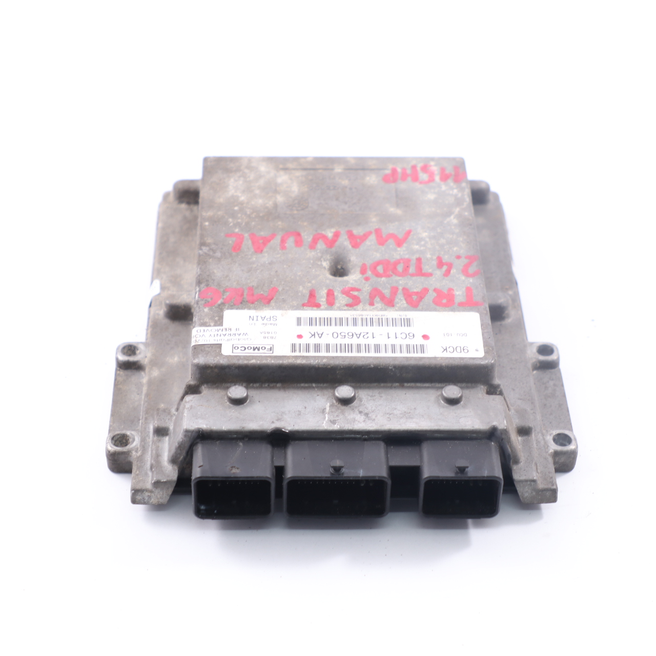 Ford Transit MK6 2.4 TDDi Diesel Motorsteuergerät ECU Handbuch 6C11-12A650-AK