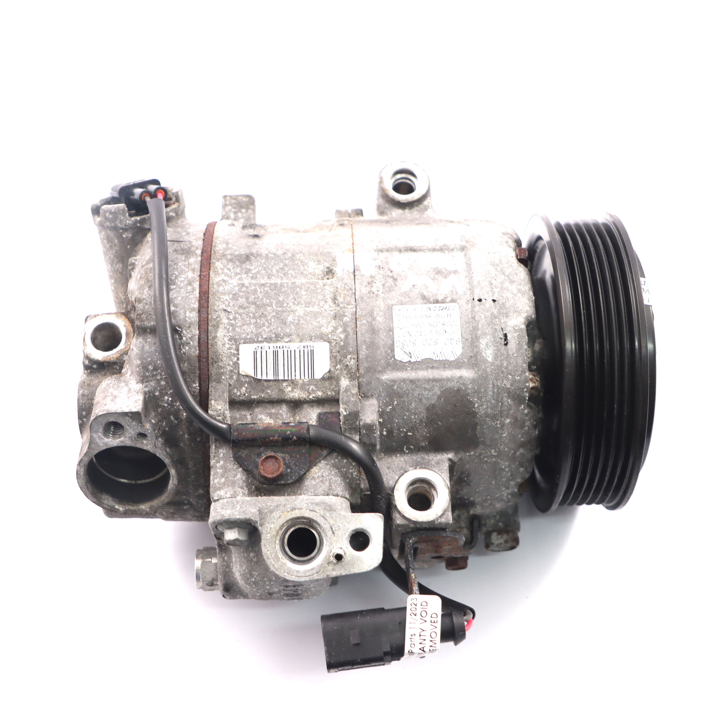 VW Polo 9N Mk4 1.4 TDI BMS Air Con Conditioning Compressor A/C Pump 6Q0820808G