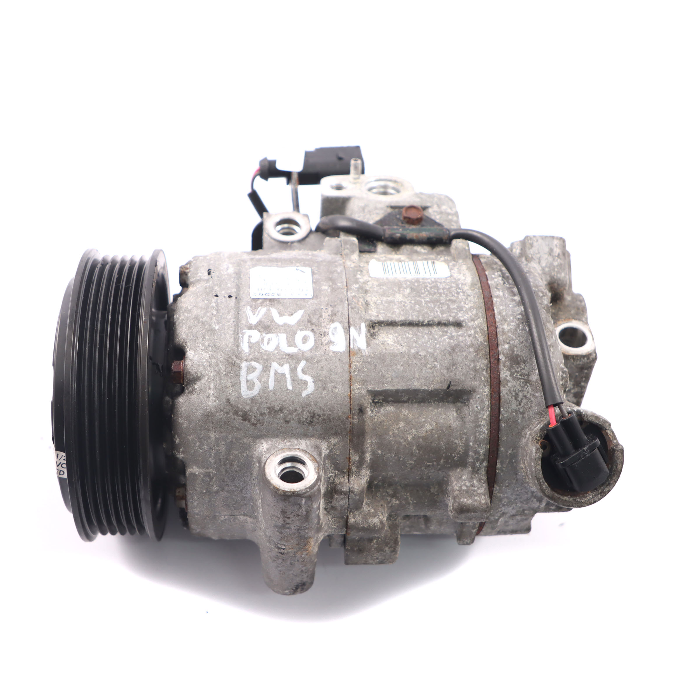 VW Polo 9N Mk4 1.4 TDI BMS Air Con Conditioning Compressor A/C Pump 6Q0820808G