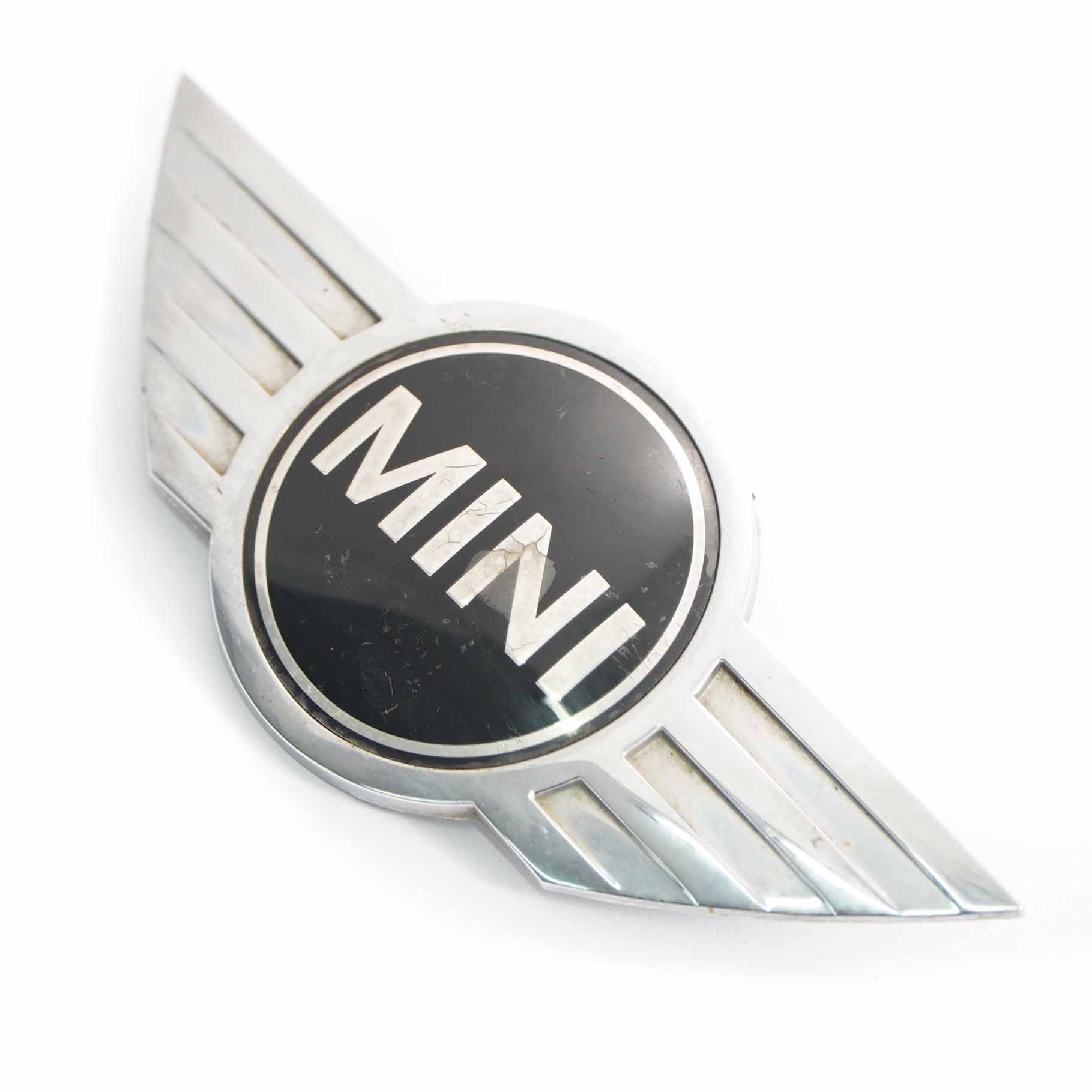 Mini Cooper One R50 R53 R56 R57 Heckklappe Abzeichen Emblem Hinten Chrom