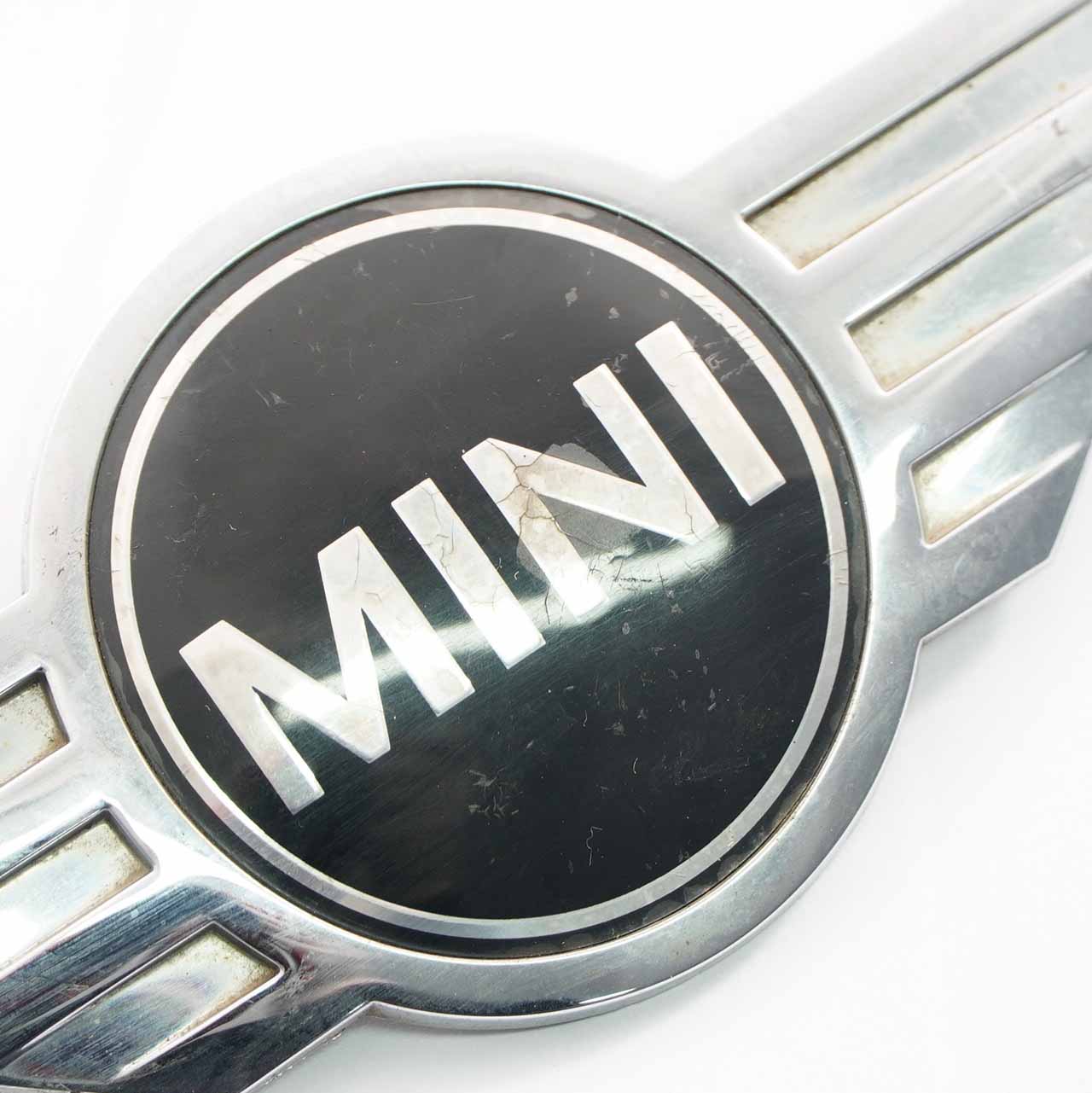 Mini Cooper One R50 R53 R56 R57 Heckklappe Abzeichen Emblem Hinten Chrom