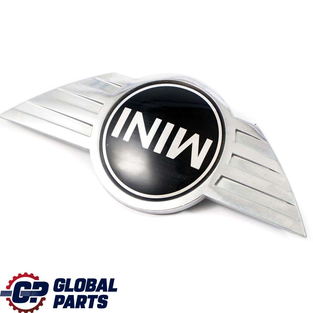 Mini Cooper One R50 R53 R56 R57 Logo Emblem Hinten Heckklappe Chrom 7026186  