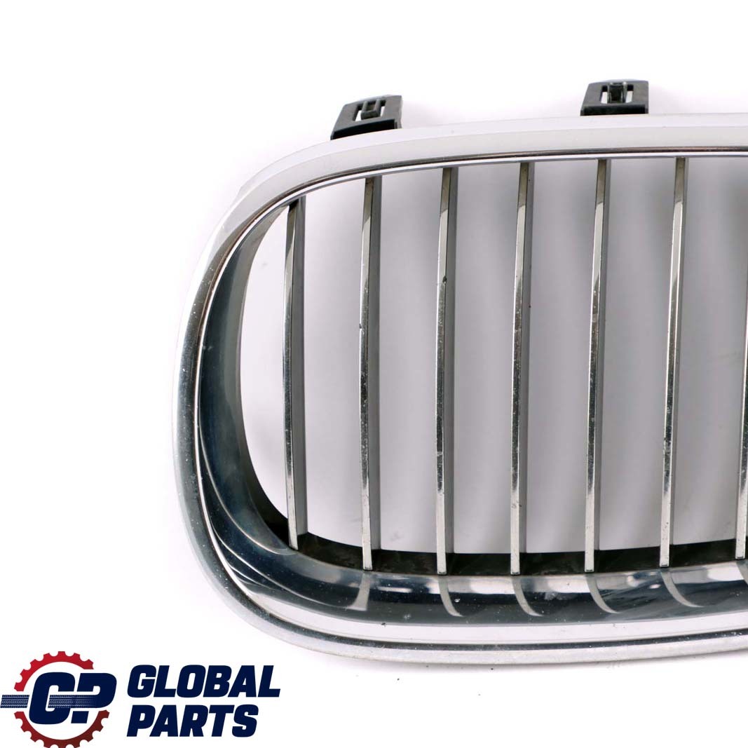 BMW E60 E61 Linke Stoßstange Kühlergrill N/S Chrom 7027061