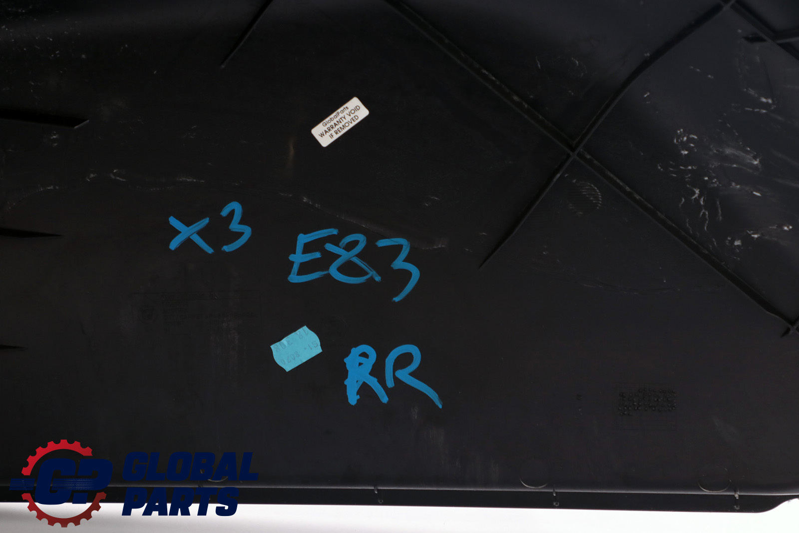 BMW X3 E83 Batterieabdeckung Boot Trim Panel Rechts Schwarz 7049040