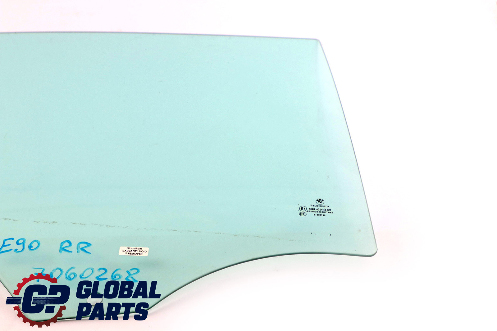 BMW 3 Series E90 Rear Right Door O/S Window Glass AS2