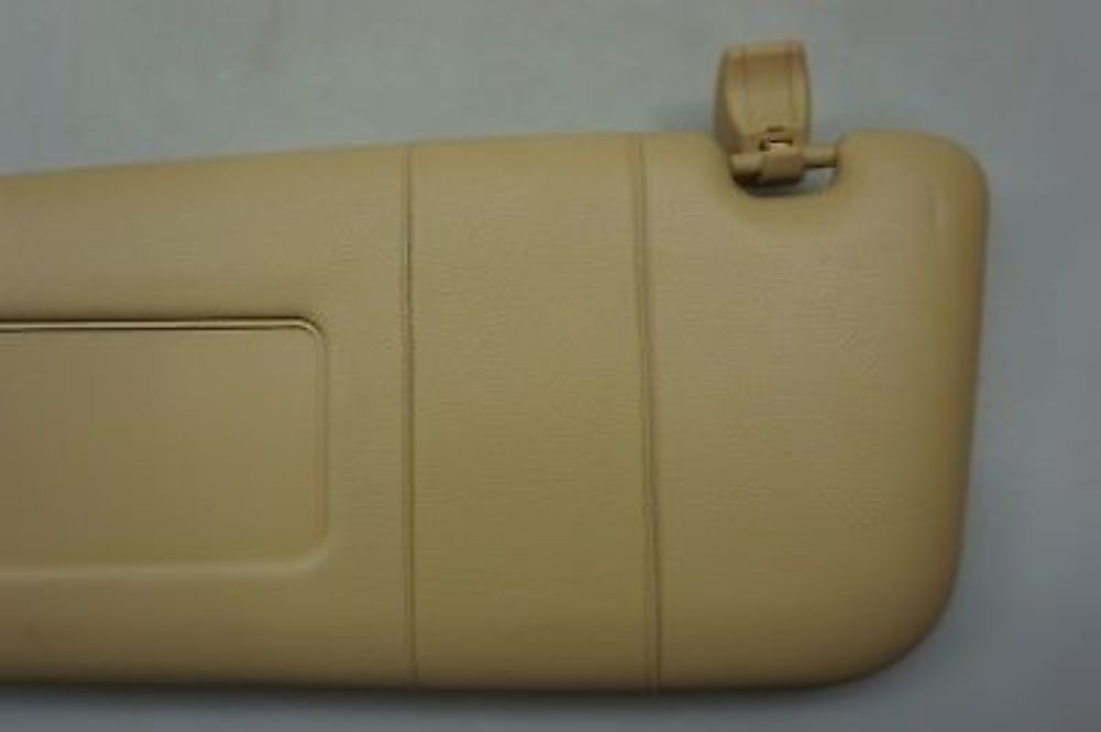 BMW 5er E60 E61 Links Beleuchteter Sonnenblendenspiegel Beige 7069753