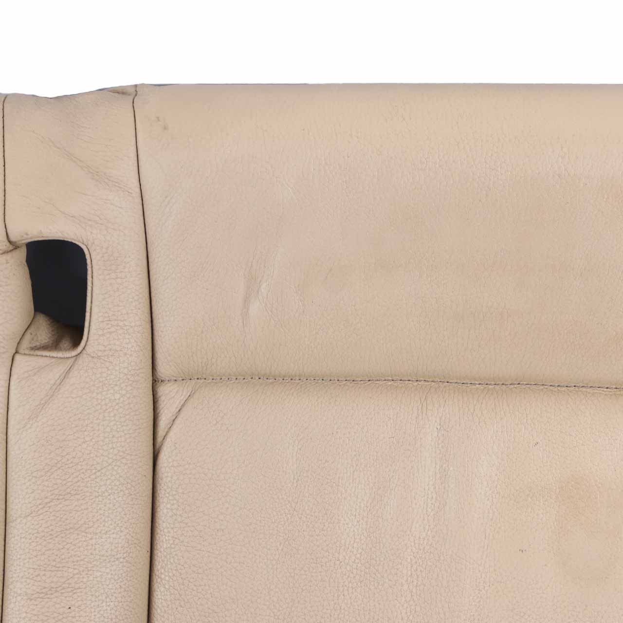 BMW E60 Rücksitz Abdeckung Leder Dakota Innenraum Rücksitz Sofa Couch Bank Beige