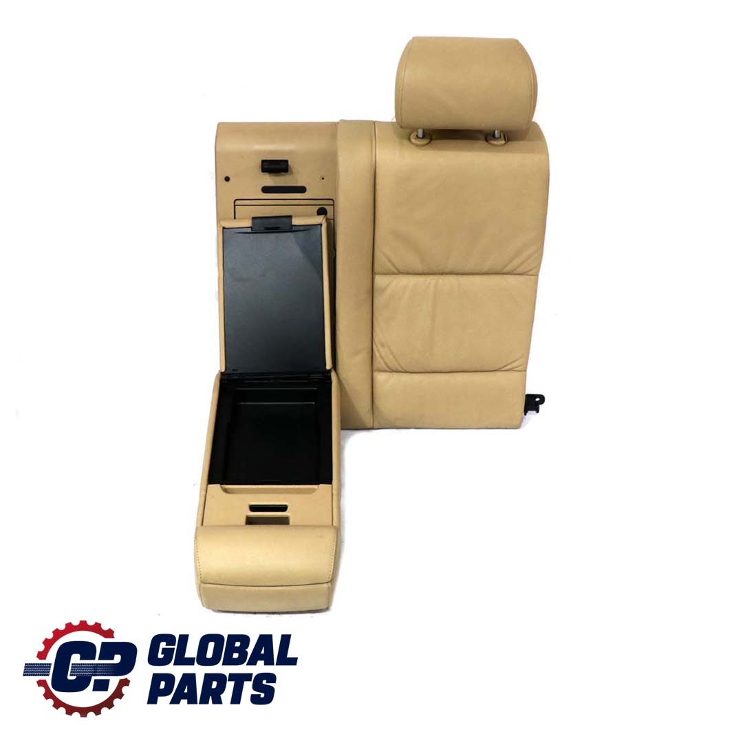 BMW 5 er E60 Rückenlehne Lehne Bezug Skisack Hinten Links Leder Dakota Beige