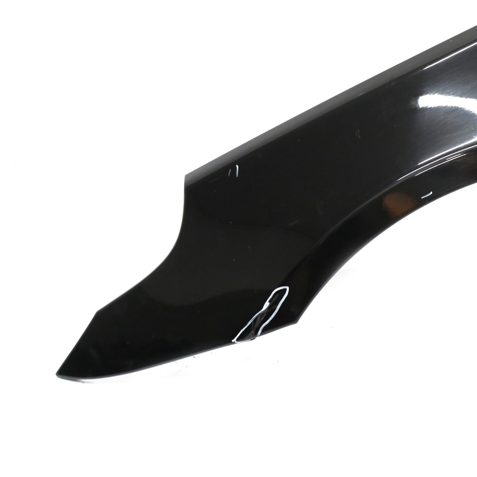 BMW E60 E61 Front Left N/S Wing Fender Side Panel Schwarz 2 Black - 668