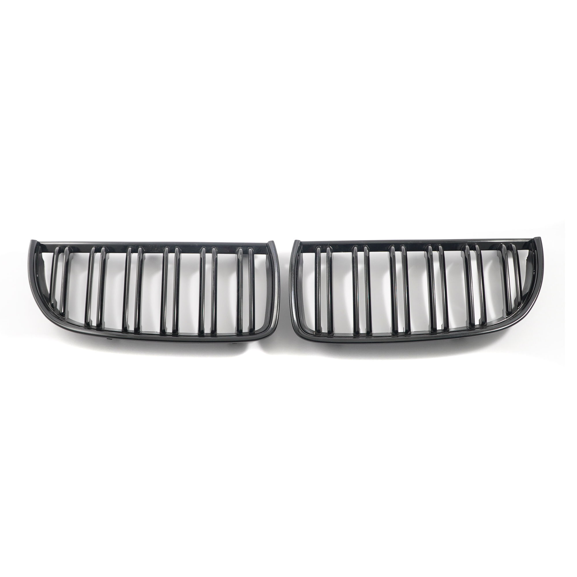 BMW E90 E91 Frontblende Links Rechts Rahmenplatte Schwarz Kühlergrill Set TAIWAN