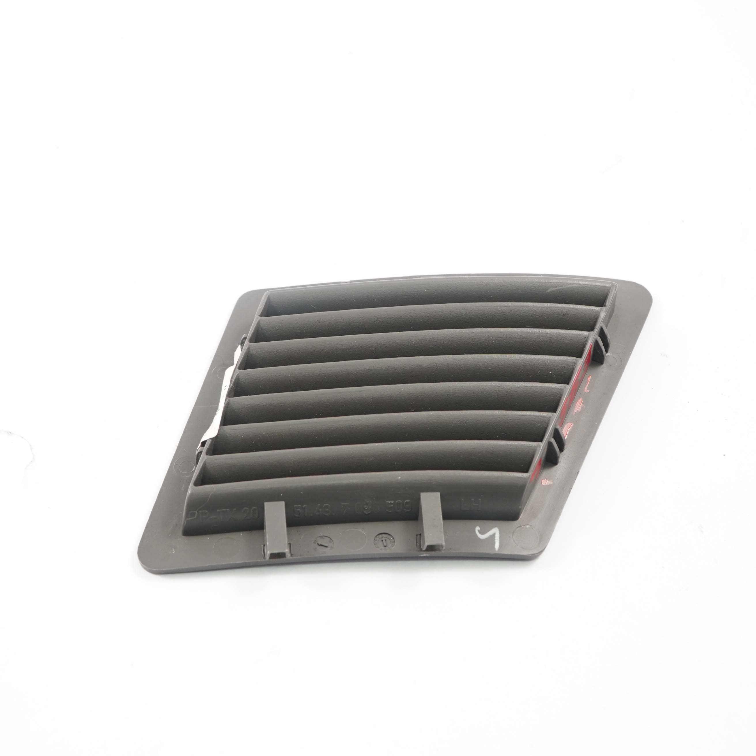 BMW Z4 E85 E86 Grill Heckentlüftung Links Grau 7036509