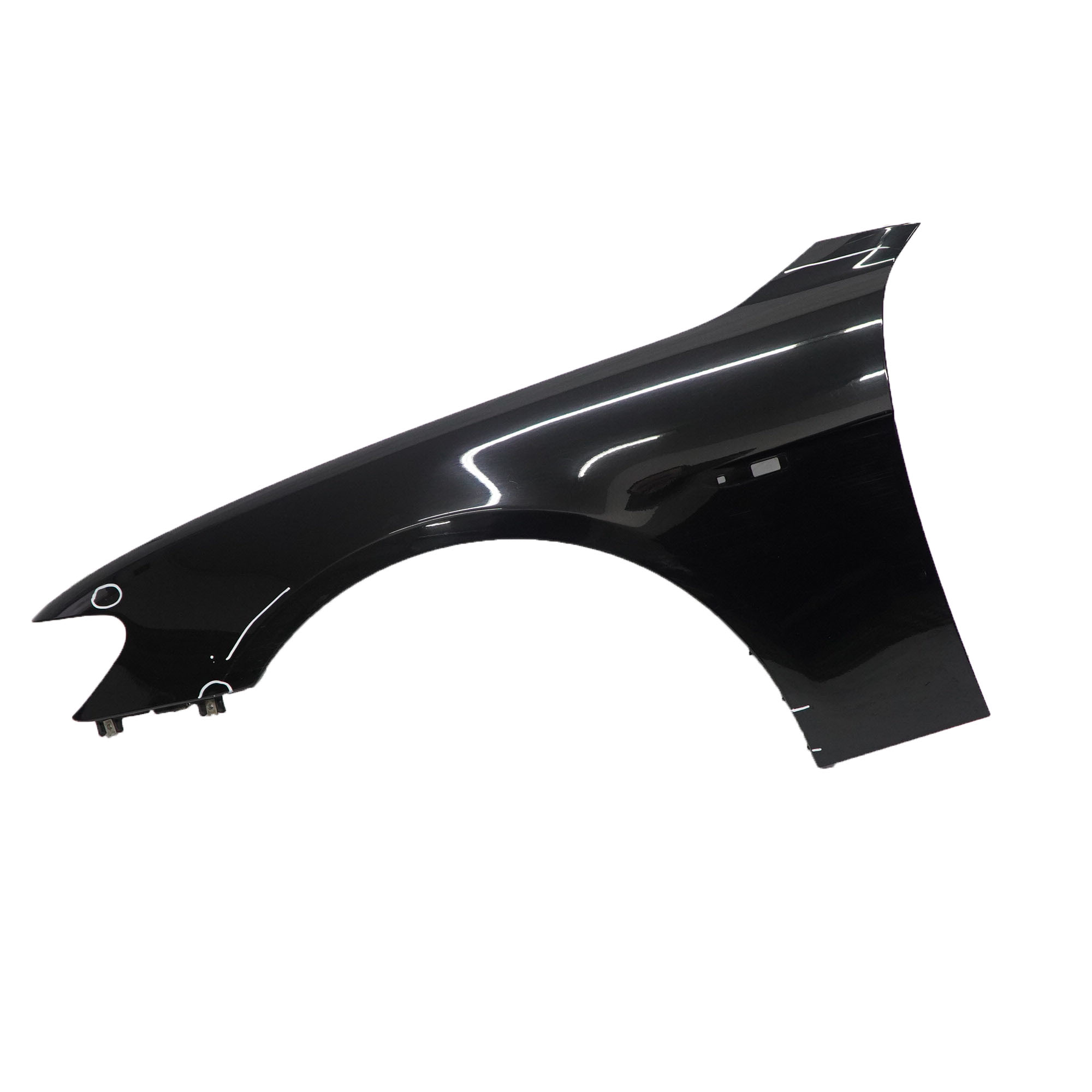 Side Panel BMW E65 E66 Wing Covering Front Left N/S Schwarz 2 Black - 668