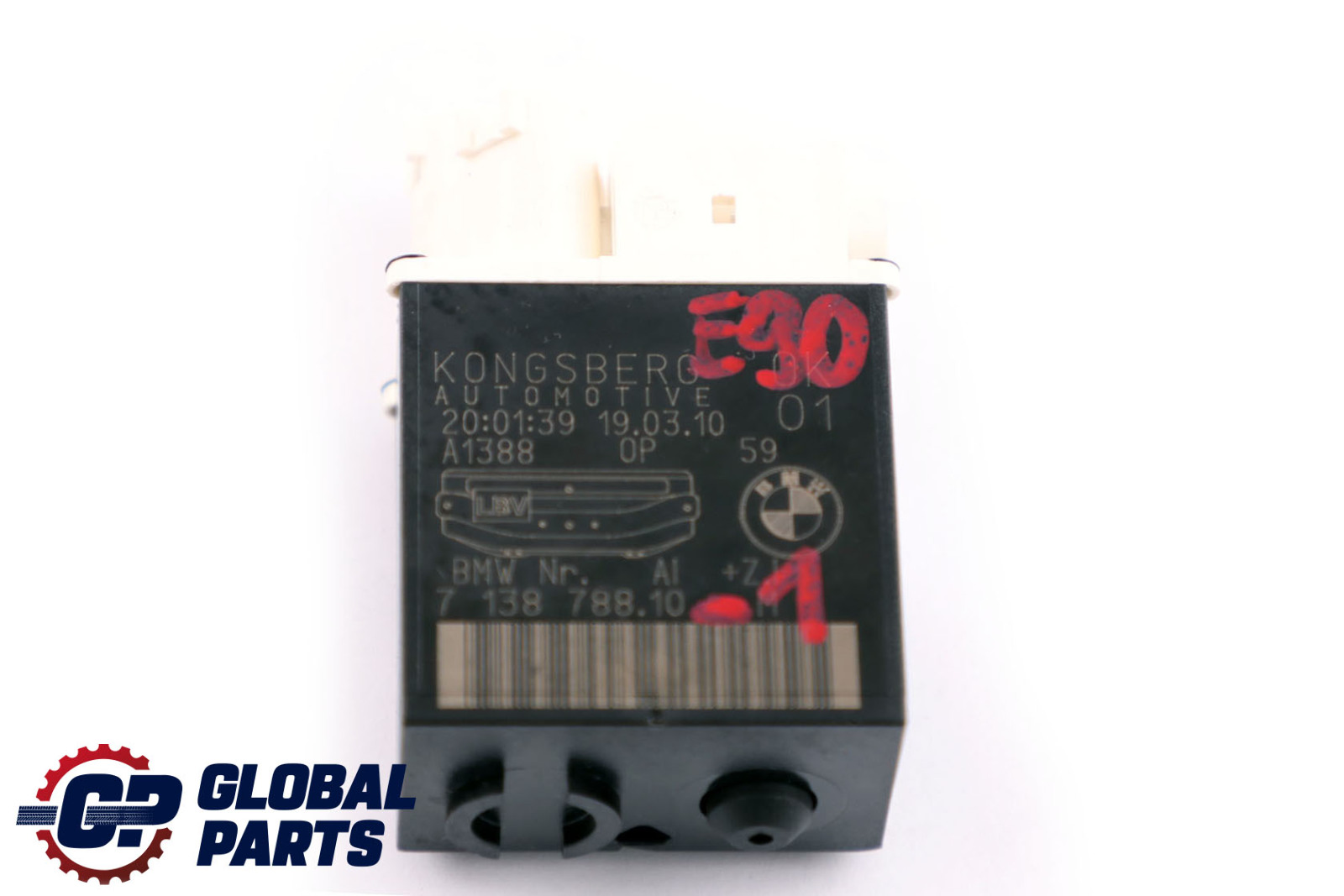 BMW E81 E87 E90 E91 E92 Vorne Sitz Lordosenpumpe Steuergerät Modul 7138788