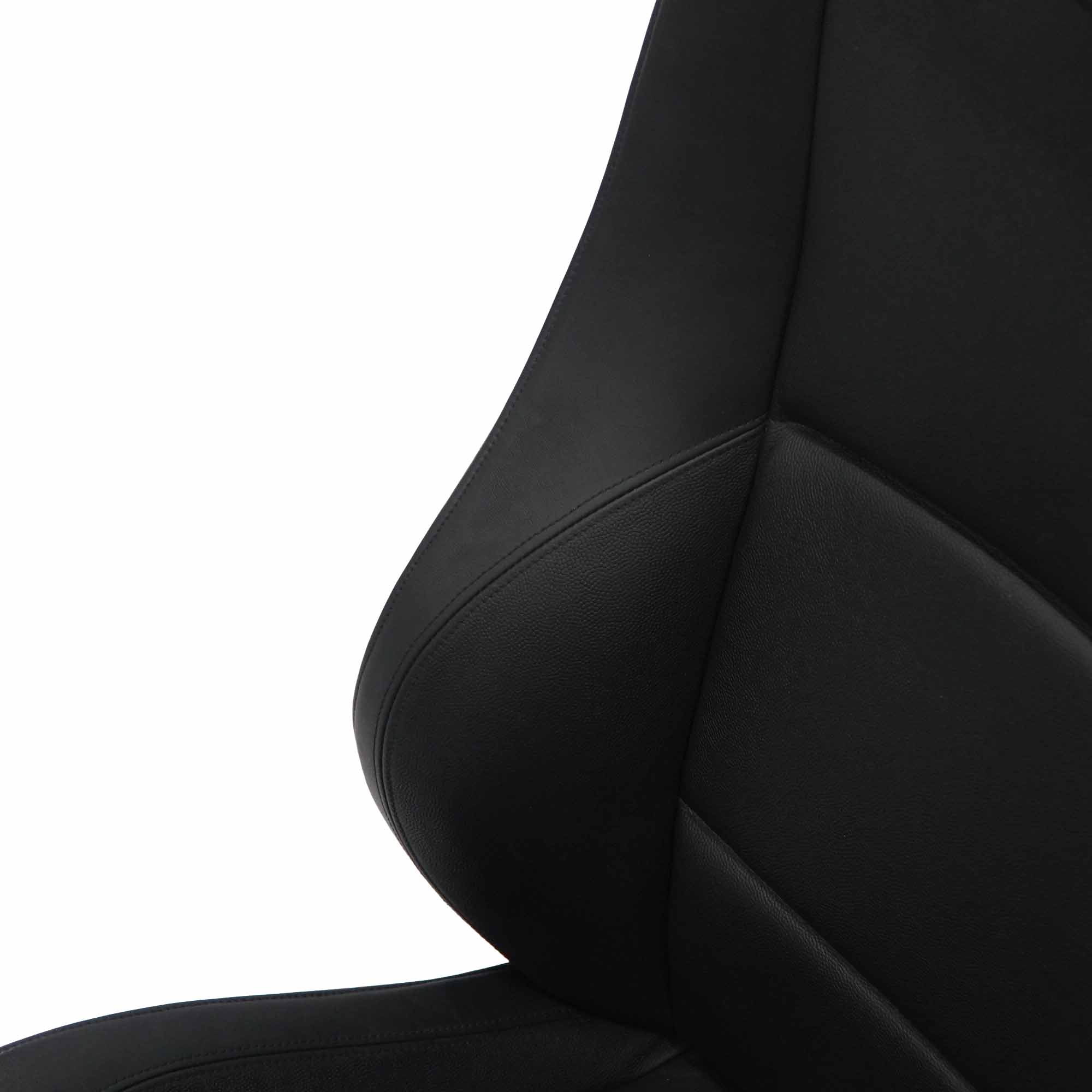 Vordersitz BMW E87 M Sport Links Schwarz Leder Boston Schwarz Interieur