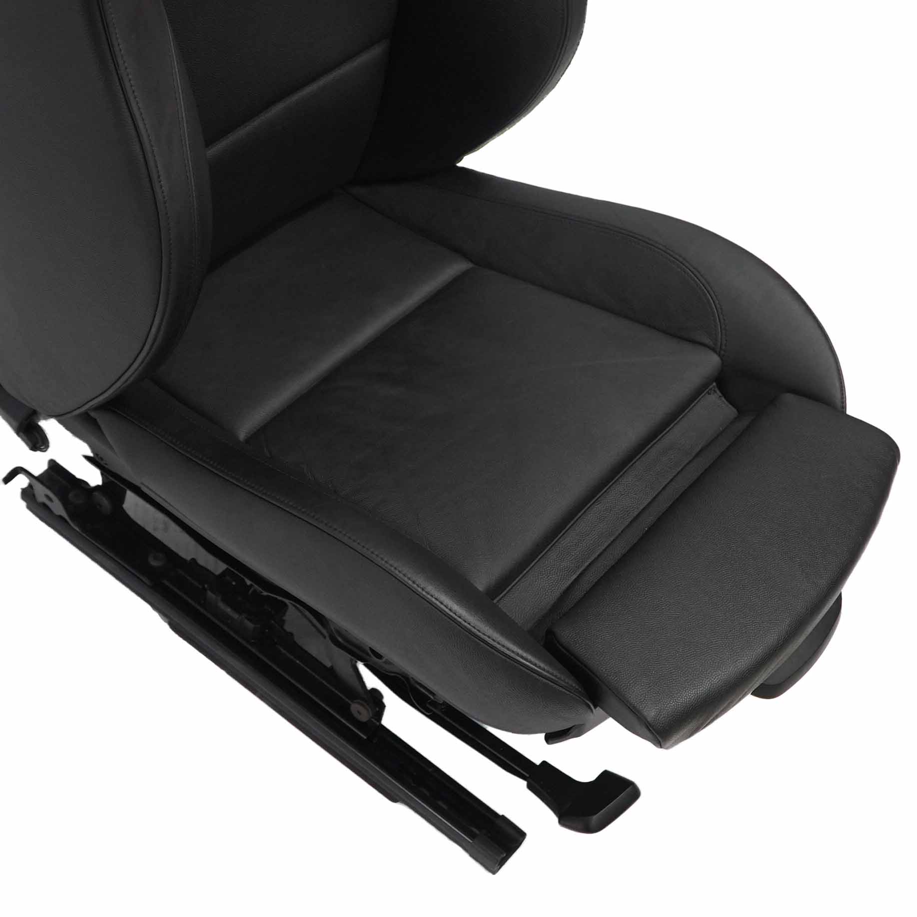 Vordersitz BMW E87 M Sport Links Schwarz Leder Boston Schwarz Interieur