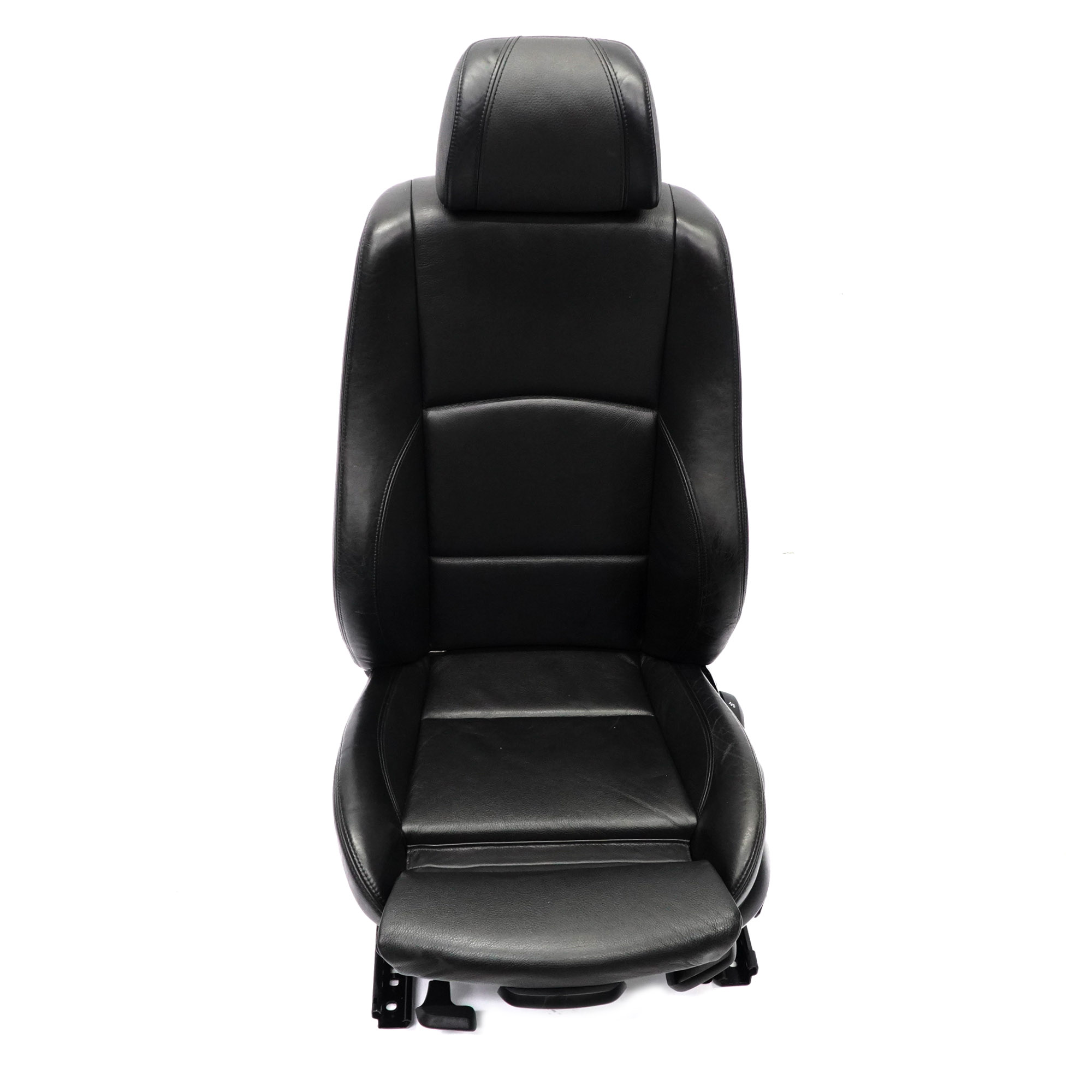 Vordersitz BMW E87 M Sport Links Schwarz Leder Boston Schwarz Interieur