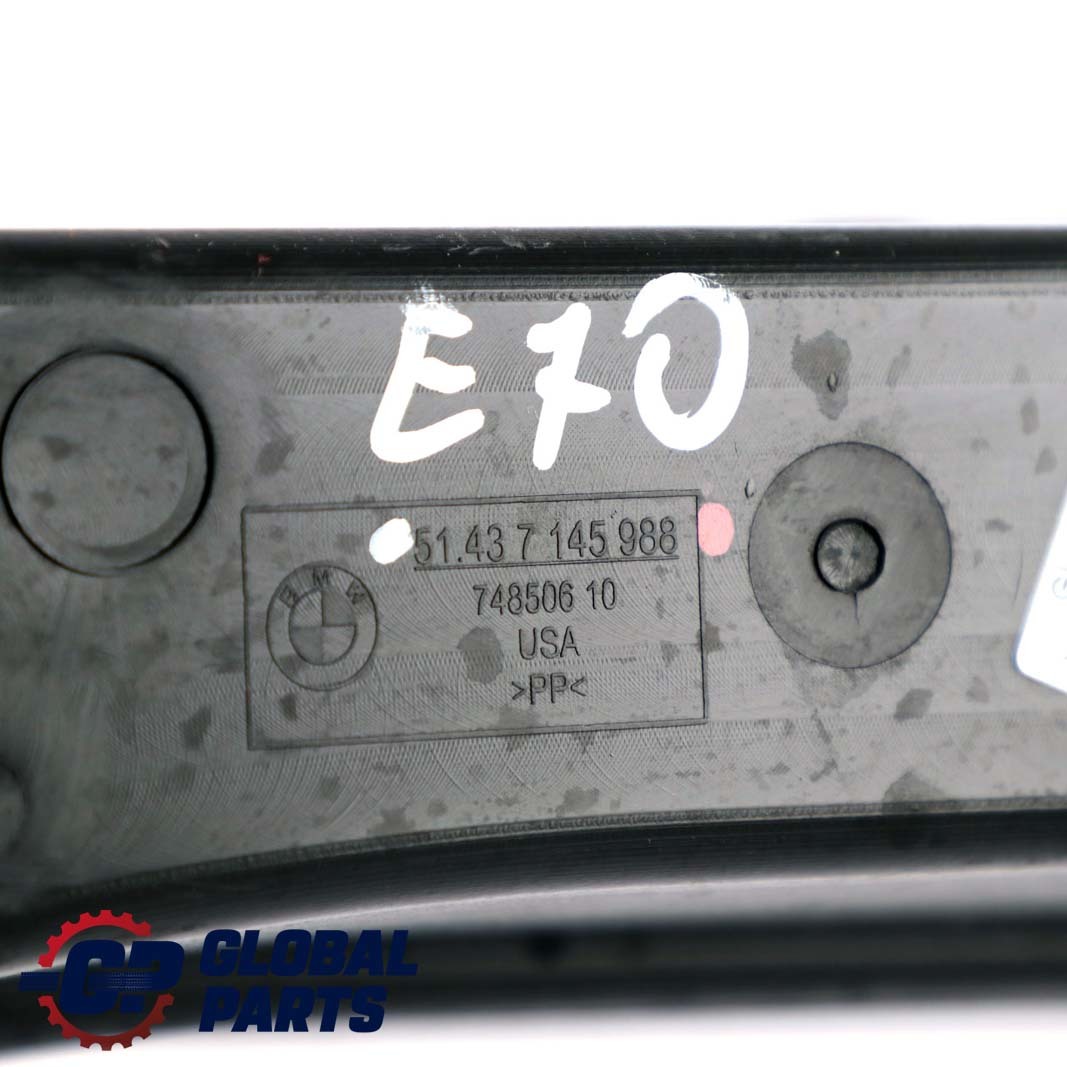 BMW X5 er E70 F15 Kofferraum Bodenfach Aufbewahrungsbox Schwarz 7145988 