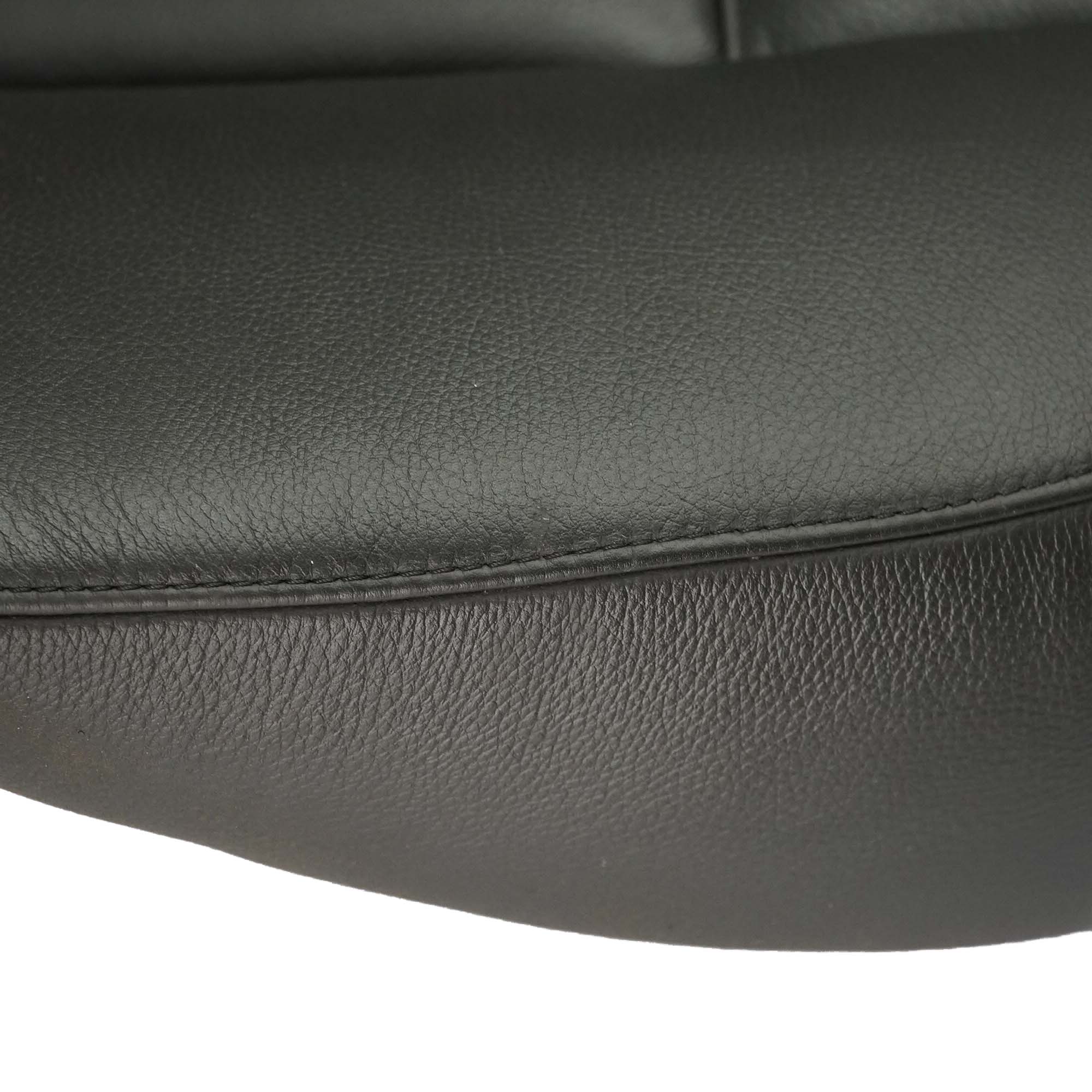 BMW E90 E91 Schwarz Leder Interieur Rücksitz Couch Basis Bank