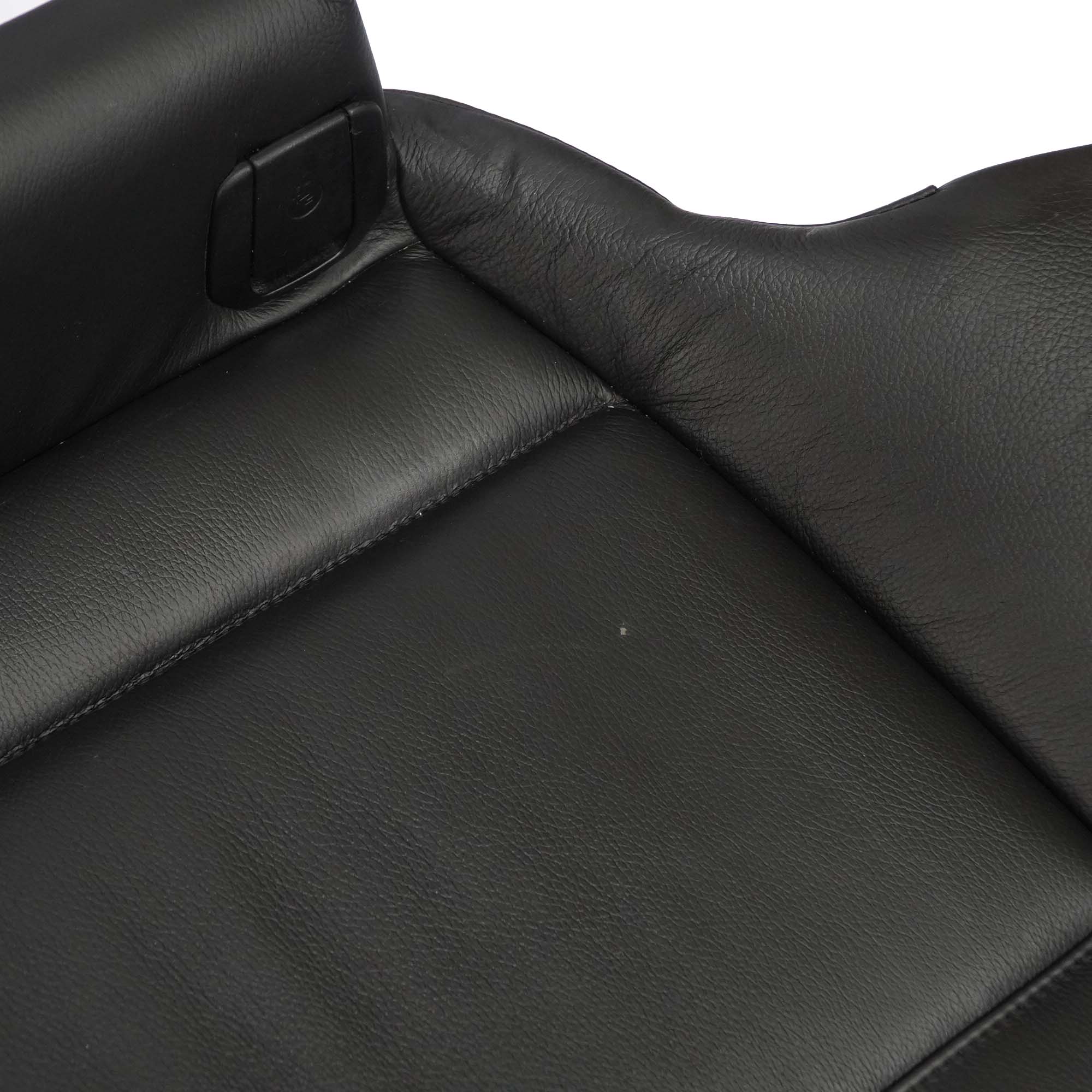 BMW E90 E91 Schwarz Leder Interieur Rücksitz Couch Basis Bank