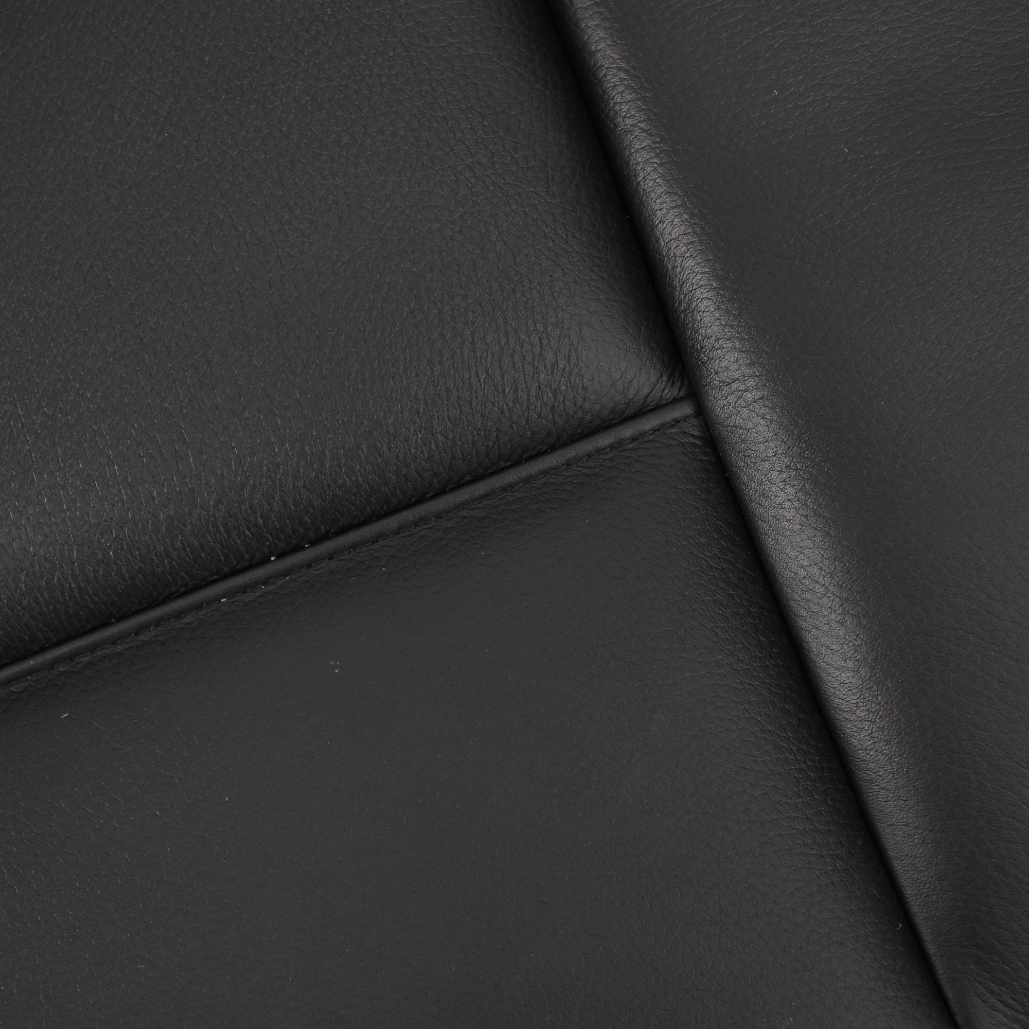 BMW E90 E91 Schwarz Leder Interieur Rücksitz Couch Basis Bank