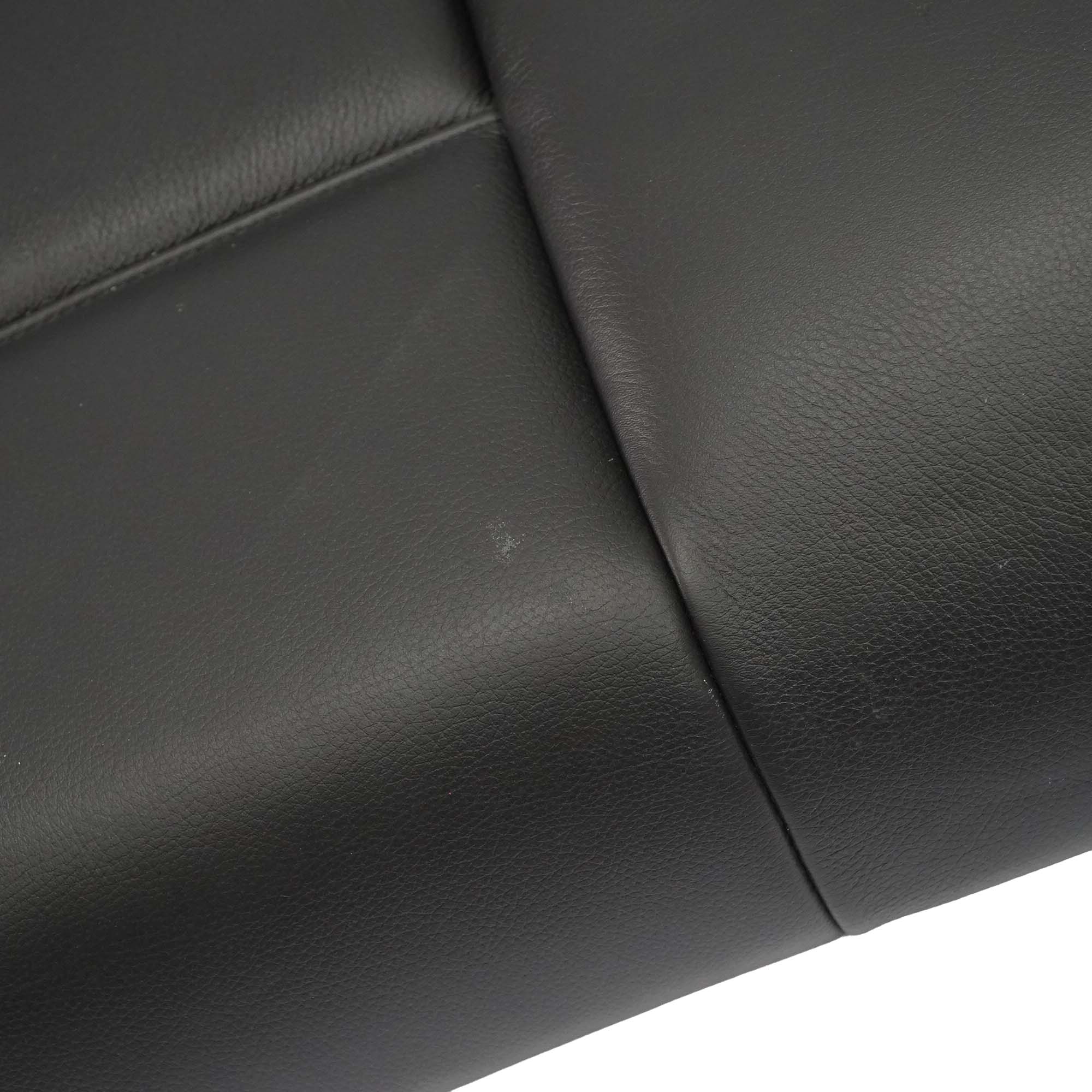 BMW E90 E91 Schwarz Leder Interieur Rücksitz Couch Basis Bank