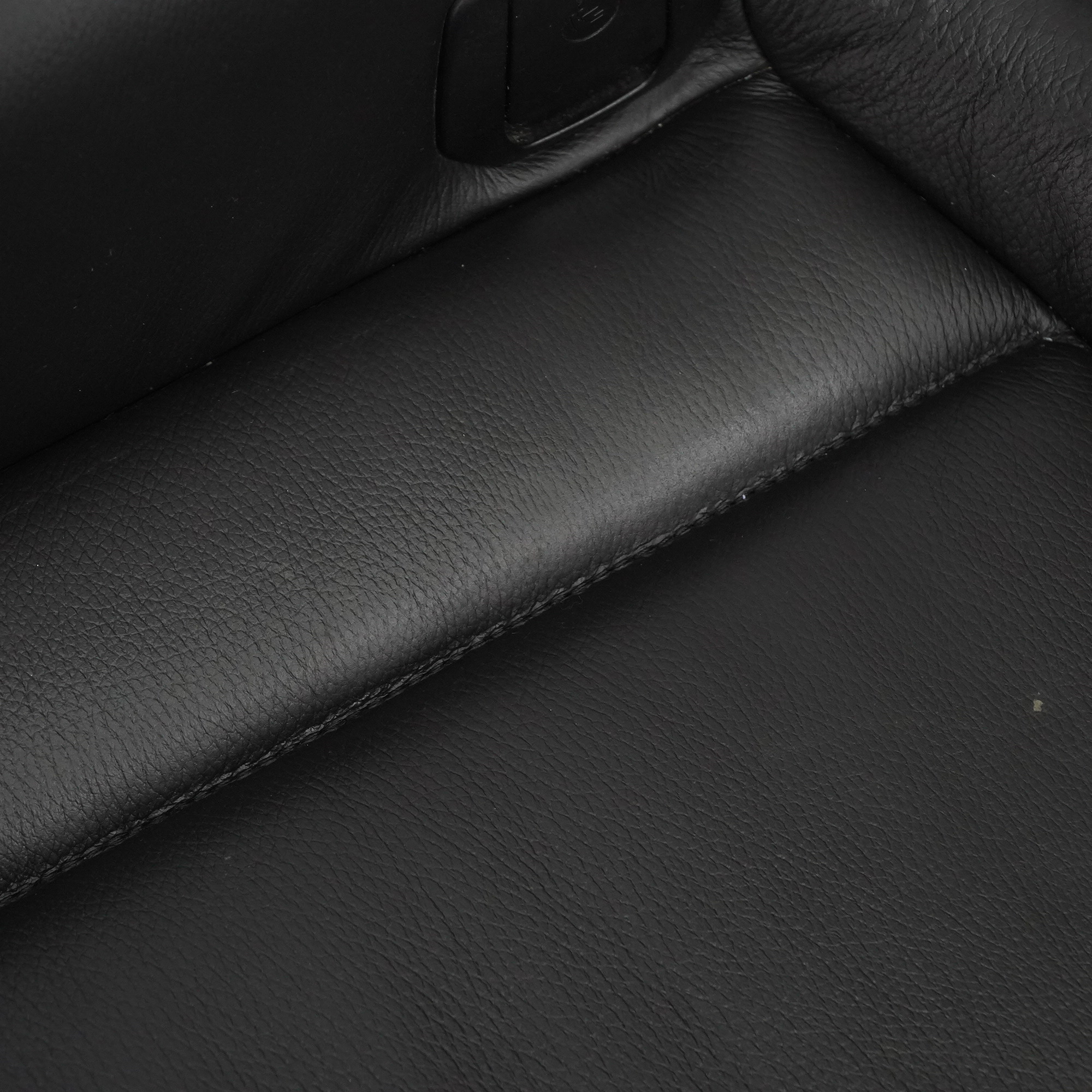 BMW E90 E91 Schwarz Leder Interieur Rücksitz Couch Basis Bank