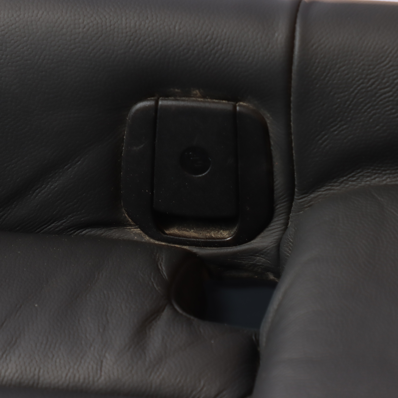 BMW 1 er E87 1 Sitzbezug-Couchbank Hinten Bezug Sitz Leder Boston Schwarz