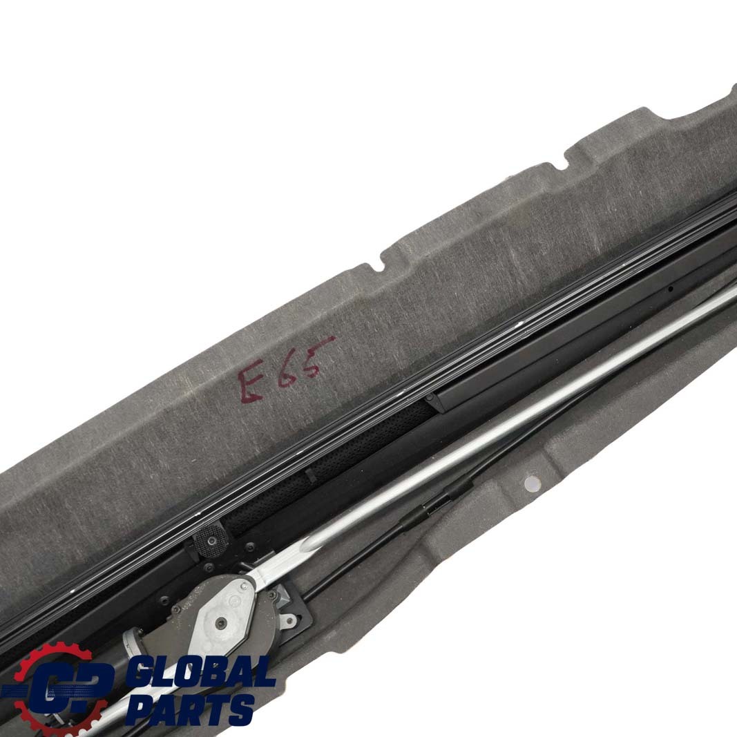 BMW 7 E65 Rear Window Electric Roller Blind Panel Basaltgrau Grey 7027350