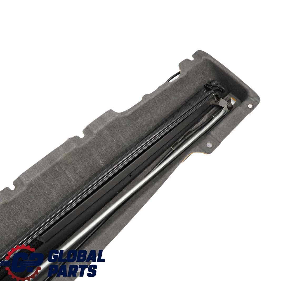 BMW 7 E65 Rear Window Electric Roller Blind Panel Basaltgrau Grey 7027350