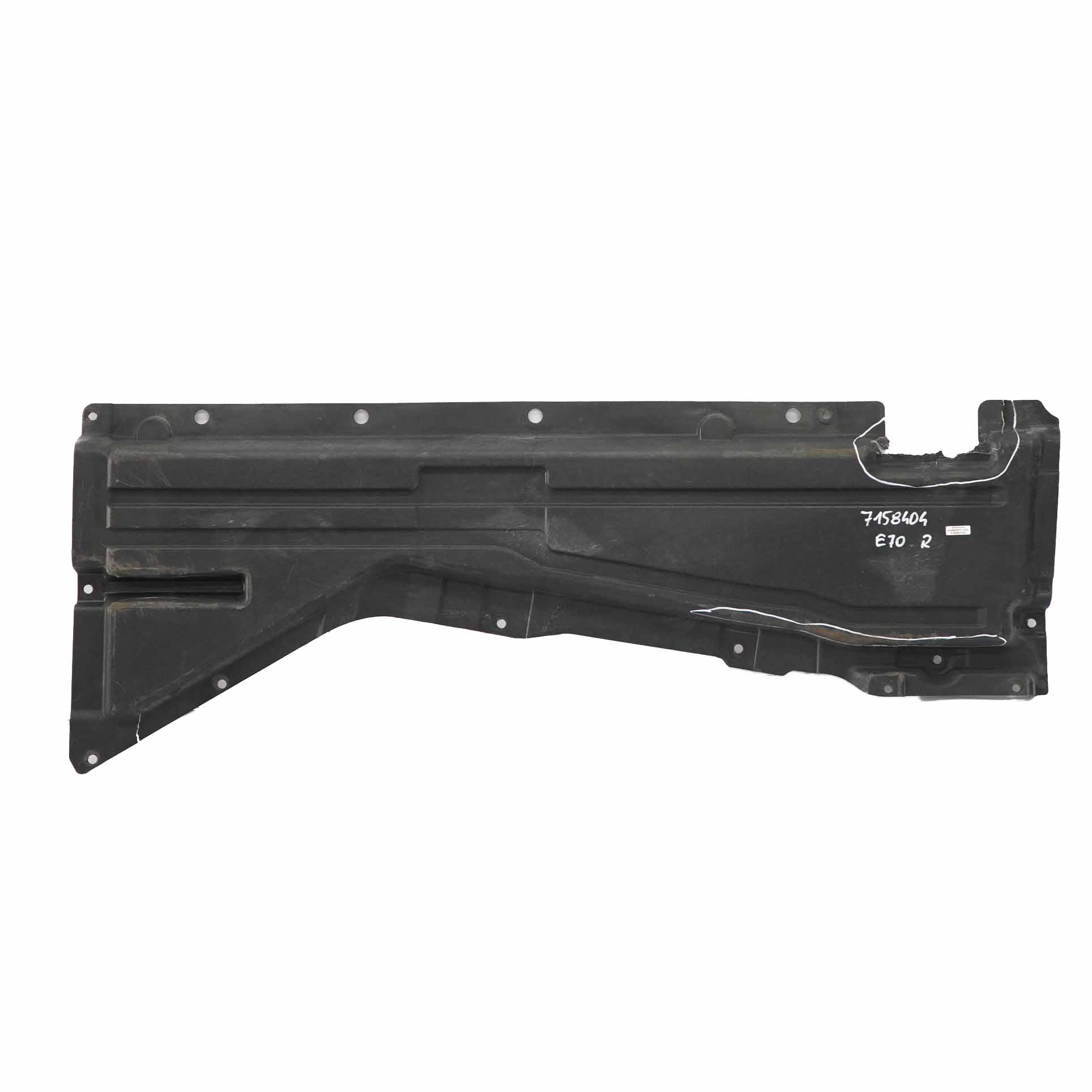 Undertray Panel BMW X5 E70 Right O/S Underbody Panelling Bracket Cover 7158404