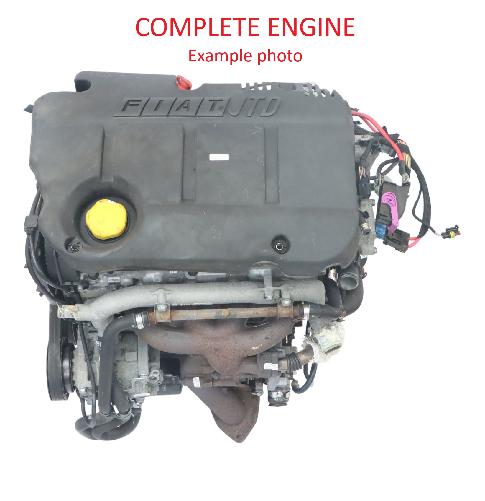 Fiat Doblo 1.9 JTD Unkomplett Motor CF3 223A7000 105PS 189TKM, GARANTIE