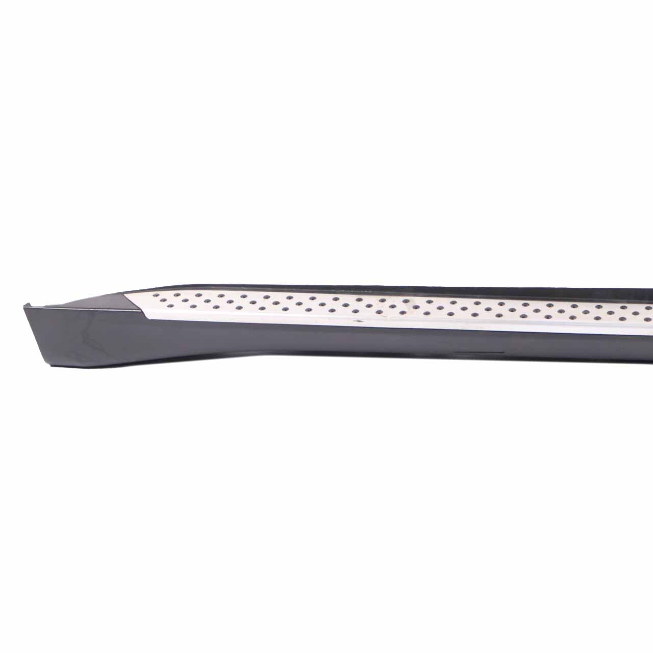 BMW X6 E71 Side Skirt Right O/S Sill Strip Cover Panel Aluminium Footplate Black